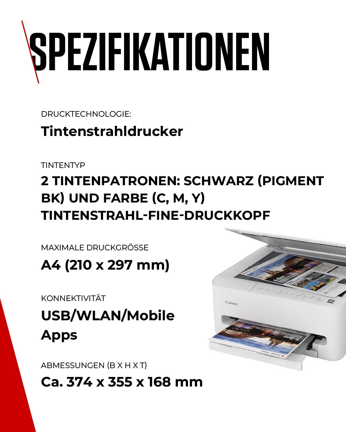 Canon Imprimante multifonctions »PIXMA TS4150i«