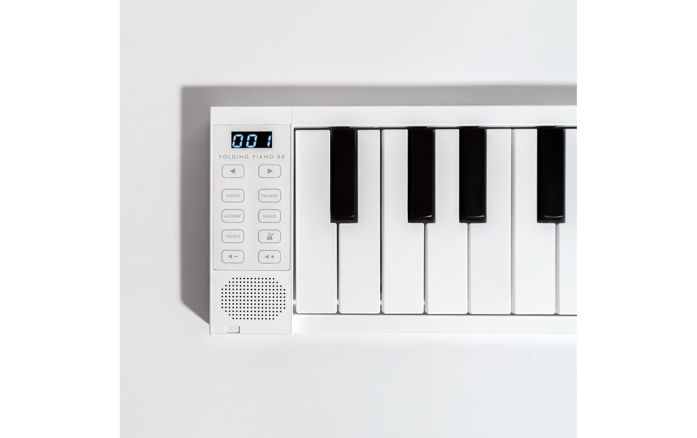 Home-Keyboard »Carry-on by Blackstar Folding Piano 88 Weiss«