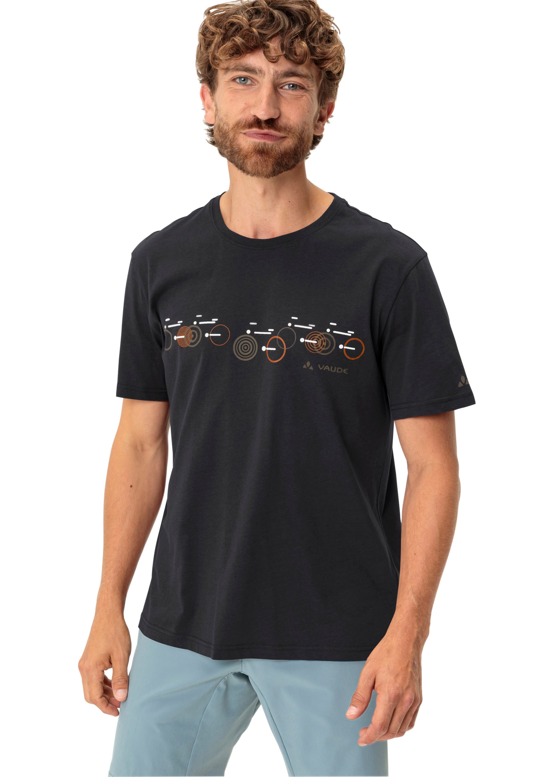VAUDE T-Shirt, mit Fahrradprint