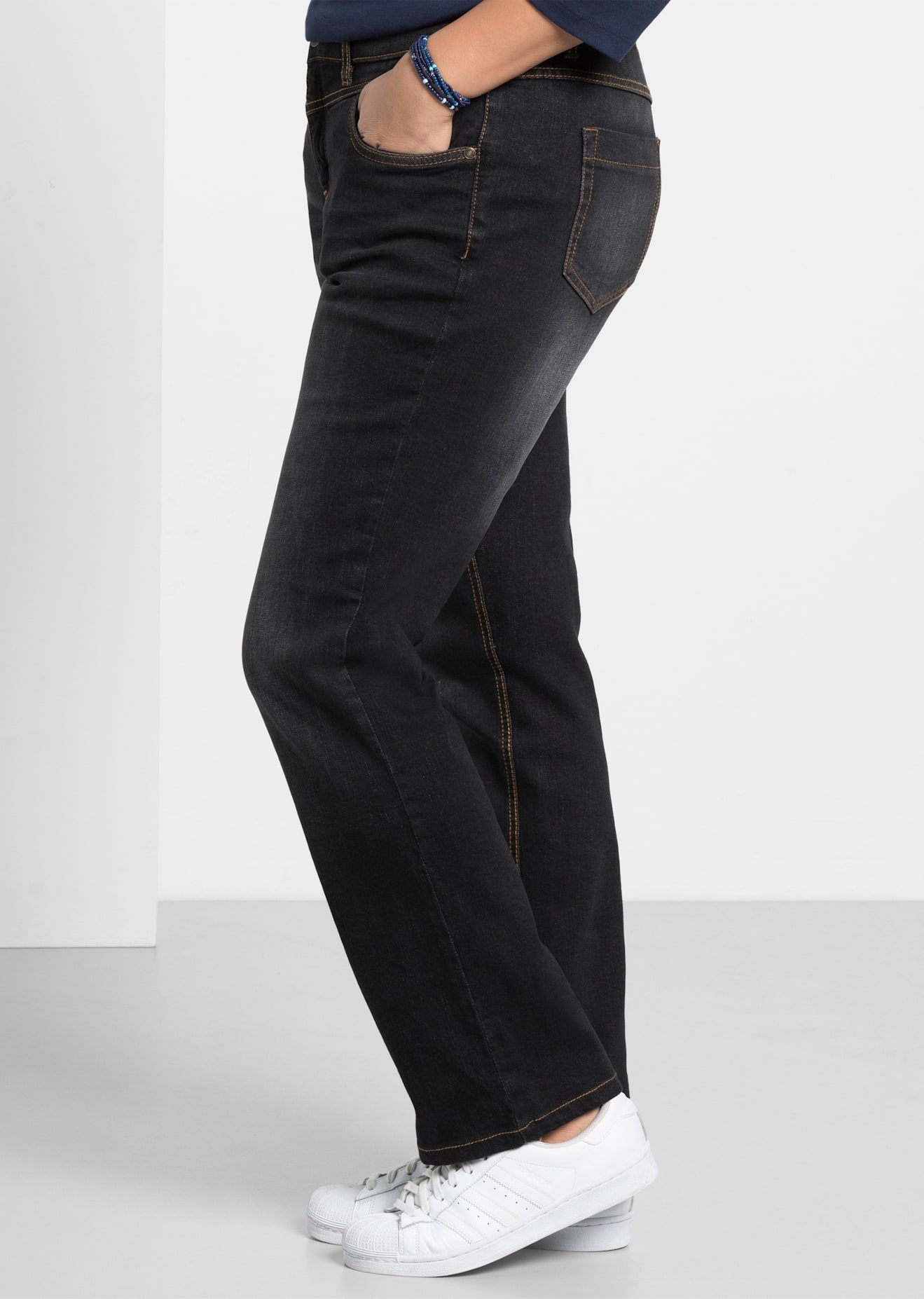 Sheego Stretch-Jeans, (1 tlg.)