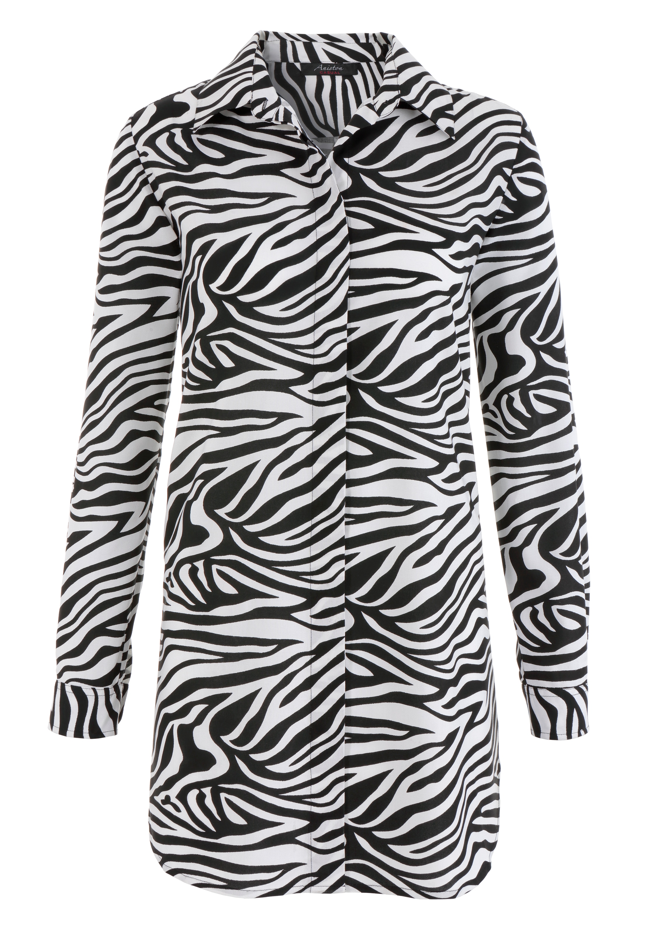 Aniston CASUAL Longbluse, im Zebra-Steifen-Look Acheter simplement