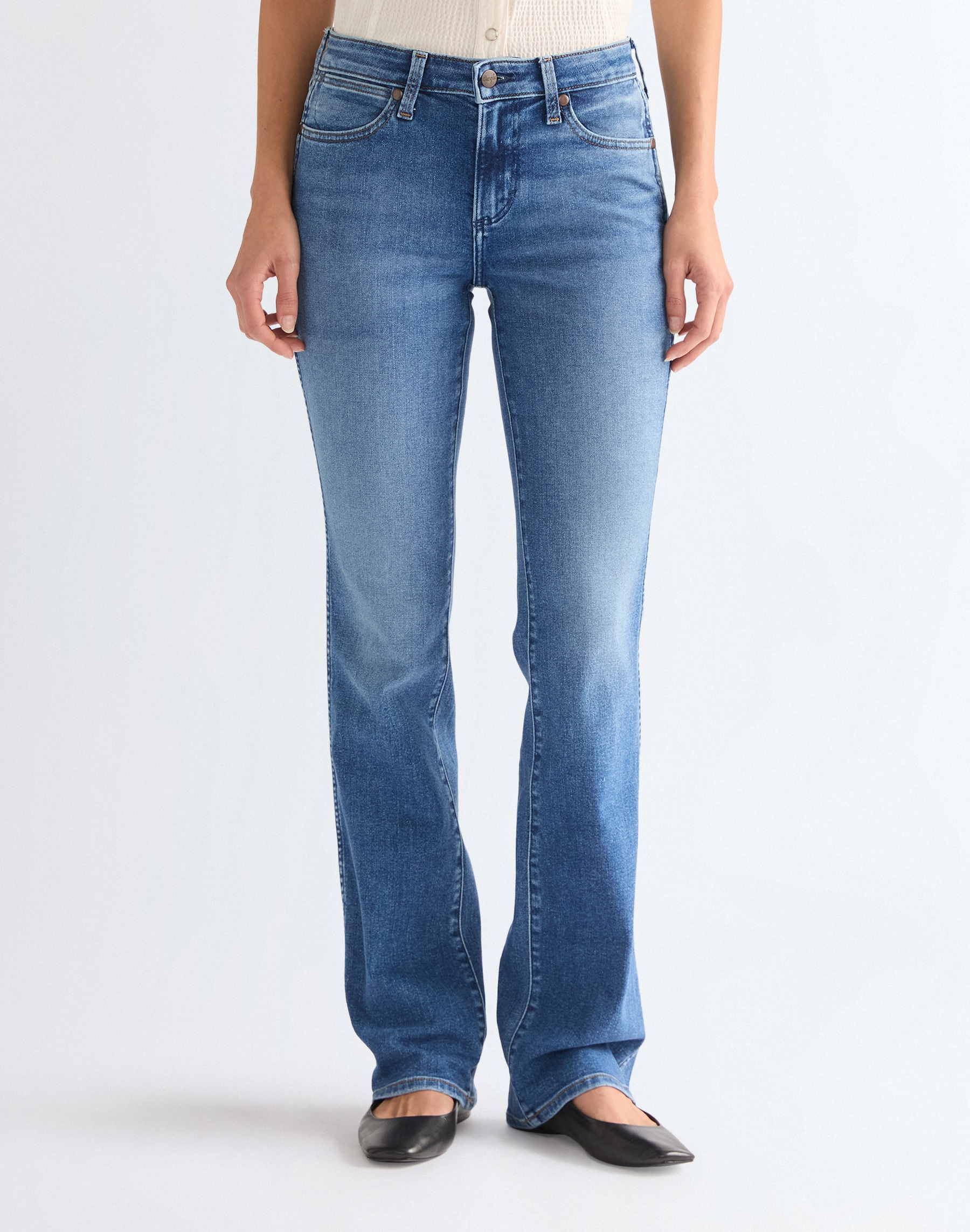 Image of Wrangler Bootcut-Jeans "DALLAS"