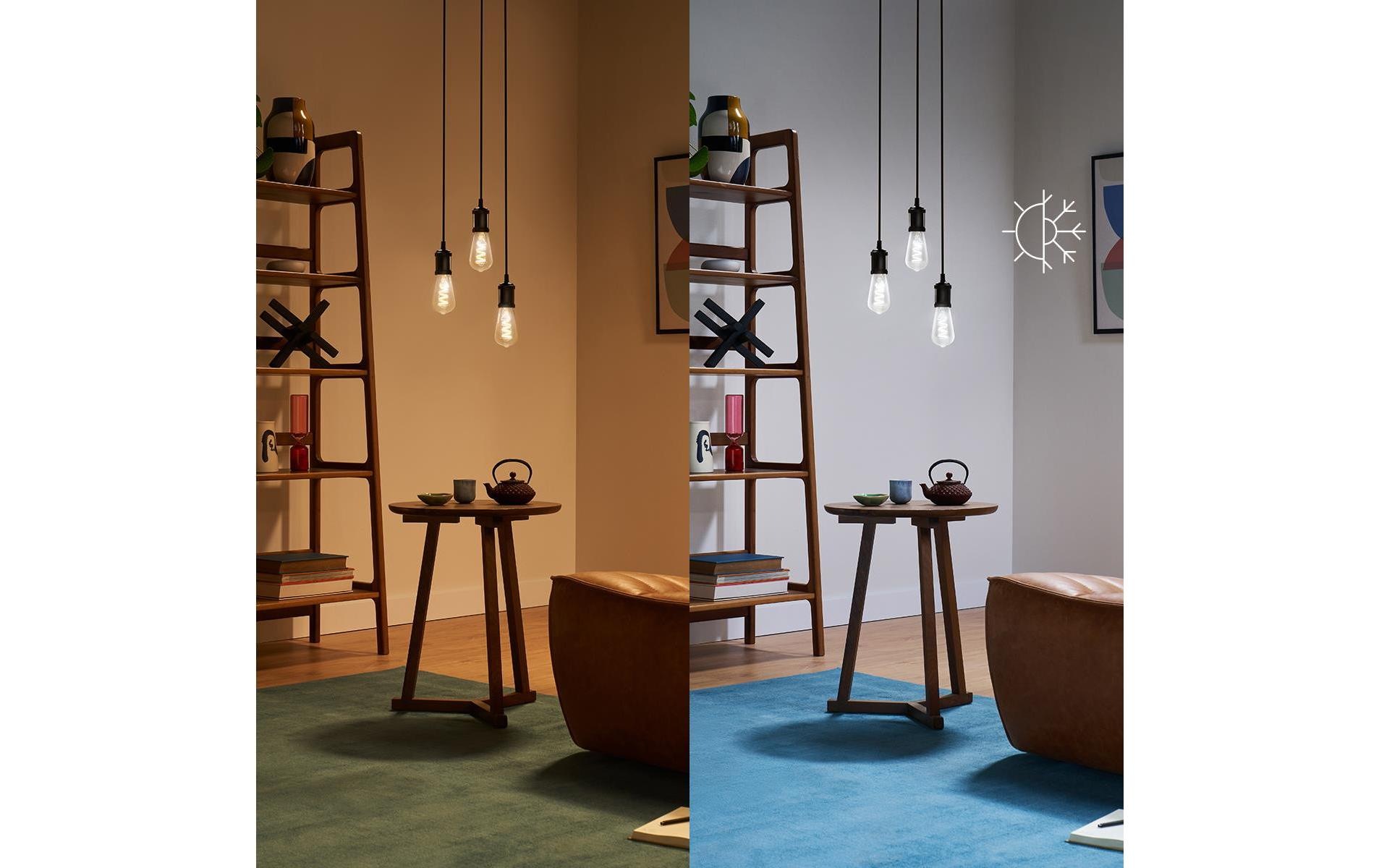 WiZ Smarte LED-Leuchte »6.3W 40W E27 ST6« E27 Farbwechsler