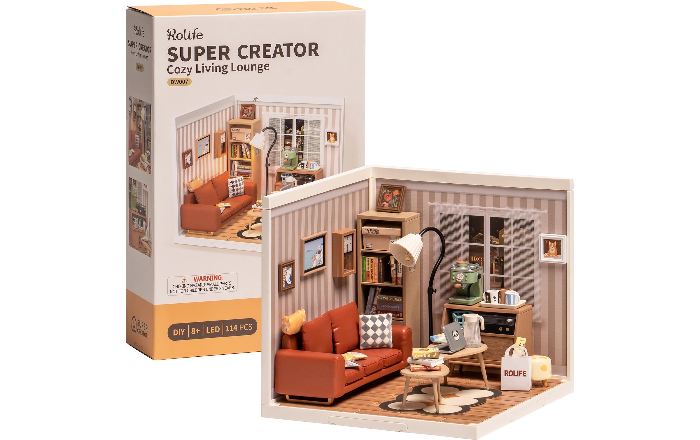   Modellbausatz »RoboTime Gemütliche Wohnlounge«