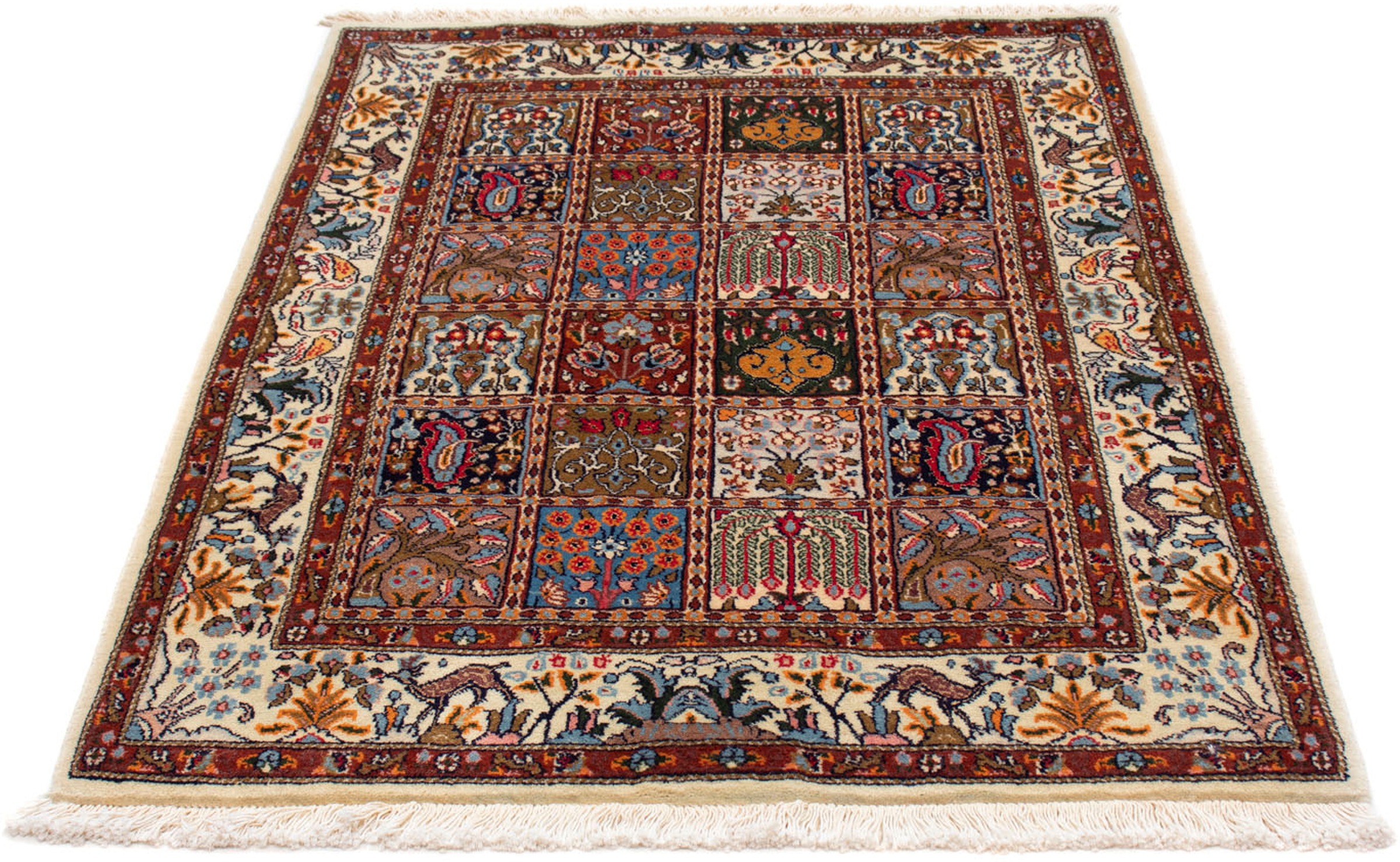 Image of morgenland Orientteppich »Perser - Classic - 144 x 101 cm - braun«, rechteckig, 10 mm Höhe, Wohnzimmer, Handgeknüpft, Einzelstück mit Zertifikat bei Ackermann Versand Schweiz