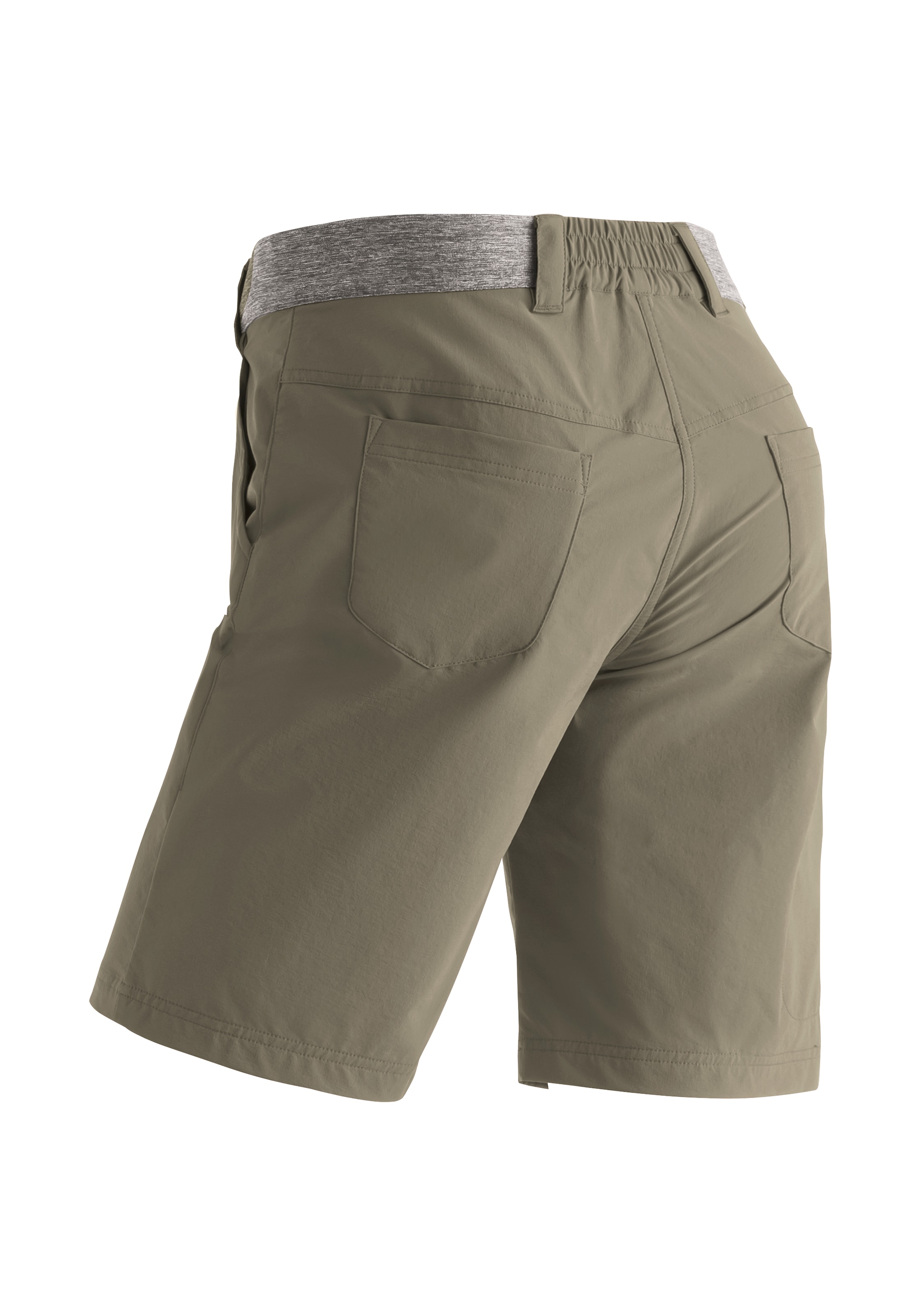 Maier Sports Funktionsshorts »Norit Short W«, Damen Shorts, kurze Outdoor-Hose, Bermuda mit 5 Taschen, Regular Fit