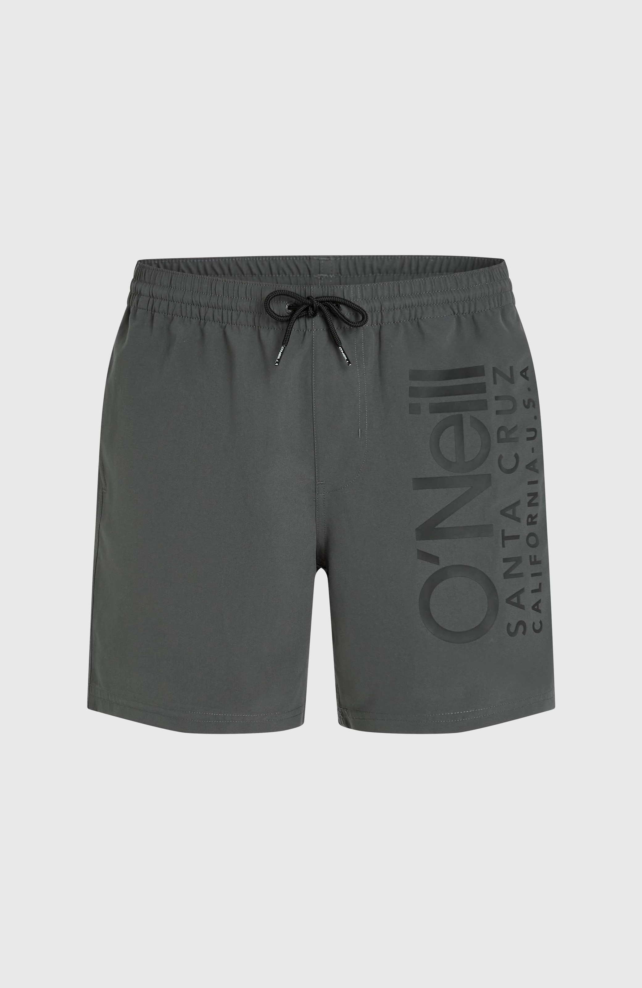 O'Neill Badeshorts »ORIGINAL CALI 16'' SWIMSHORTS« mit seitlichen Eingrifftaschen und Gesässtasche, mit Stickerei am Bein