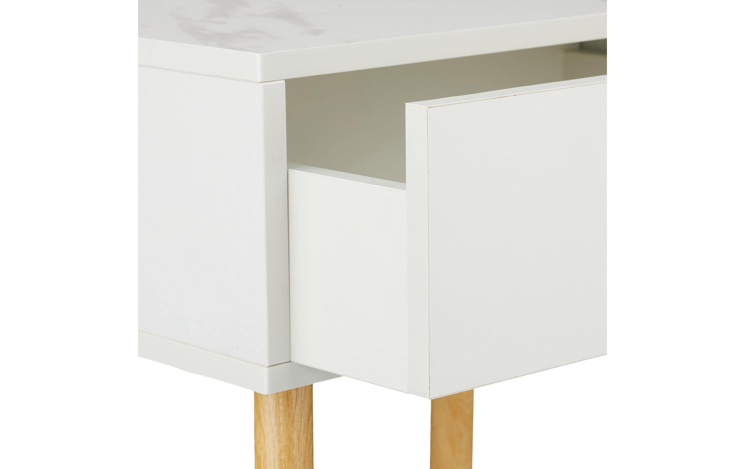 relaxdays Table de nuit »55 x 40 x 32 cm«