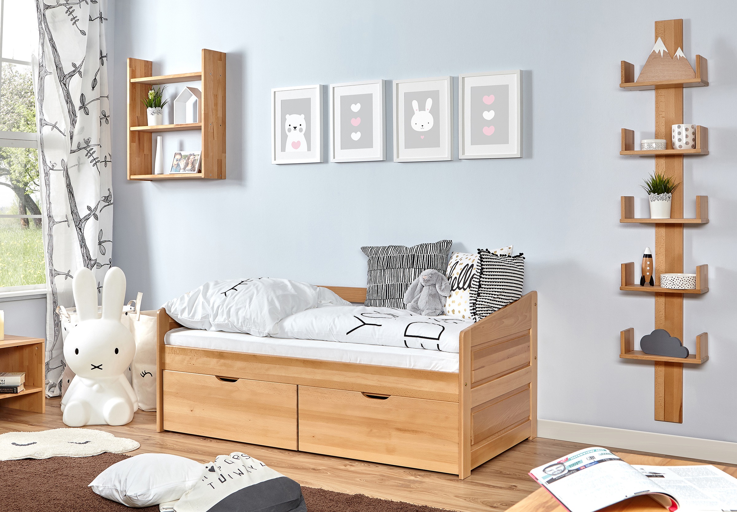 Image of Ticaa Daybett »Micki mini«, mit 2 Schubkästen bei Ackermann Versand Schweiz