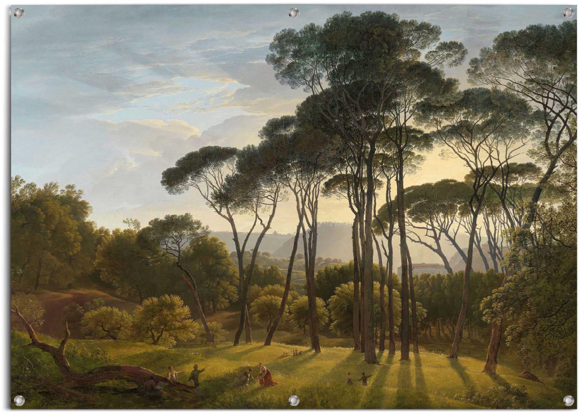 Image of Reinders! Poster »Italienische Landschaft«, leichtes und wasserfestes Gartenposter für den Ausseneinsatz bei Ackermann Versand Schweiz