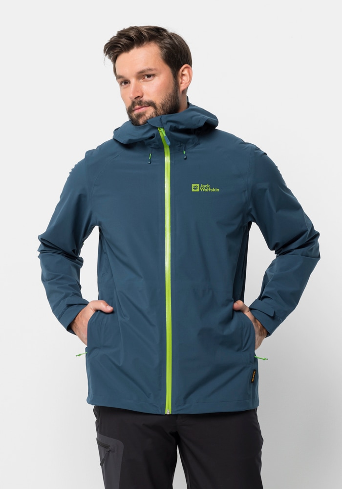 Jack Wolfskin Outdoorjacke »HIGHEST PEAK JACKET M«, mit Kapuze