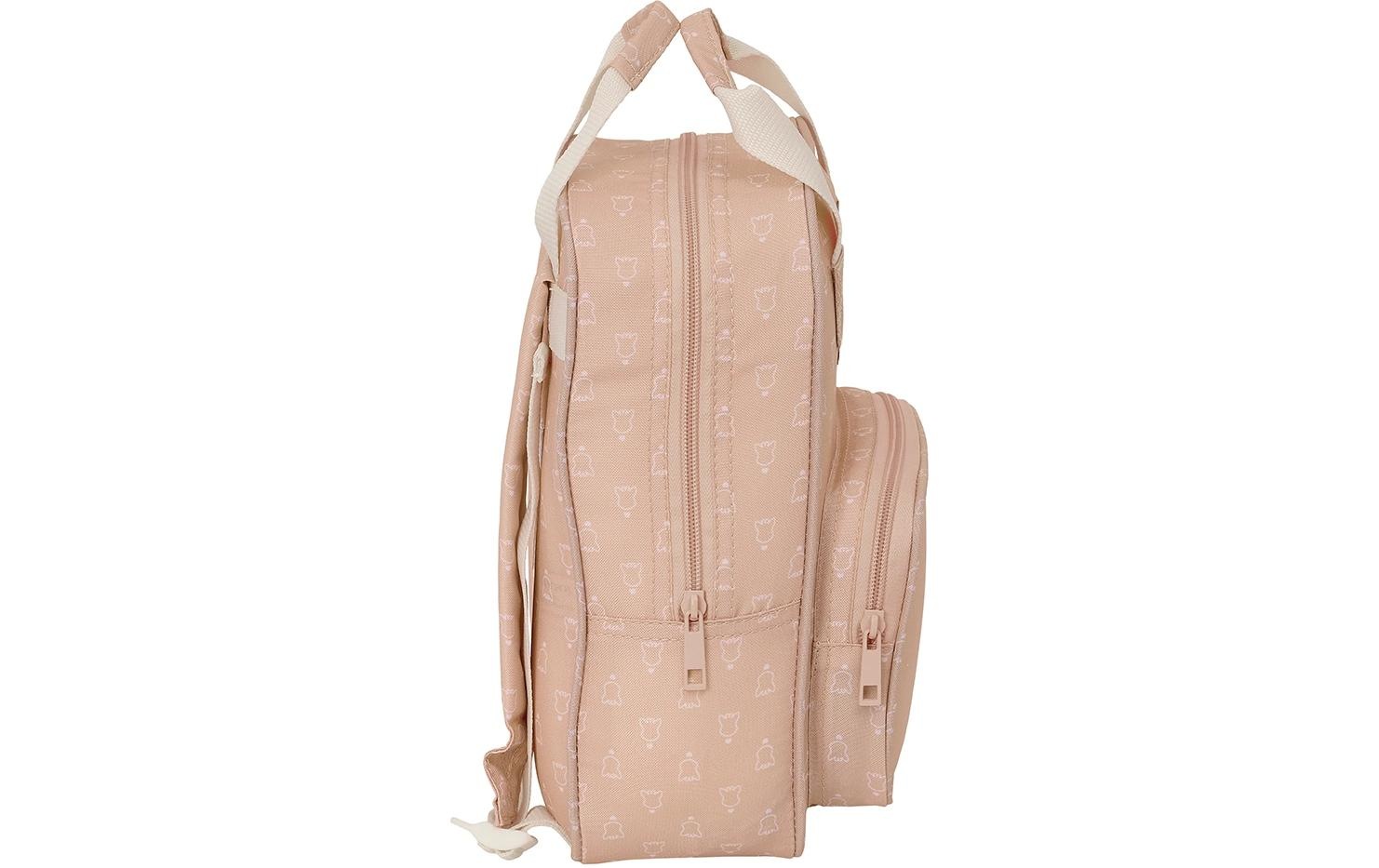 safta Kinderrucksack »Sophie la Girafe Cookie«, Gepolsterte Schultergurte, Gepolstertes Rückenteil, Höhenverstellbar
