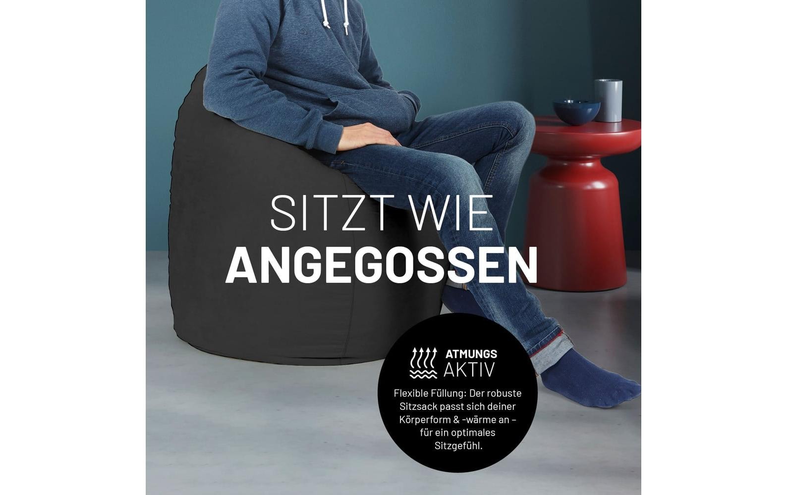 Lumaland Sitzsack »Sitzsack In-& Outdoor 120 l«