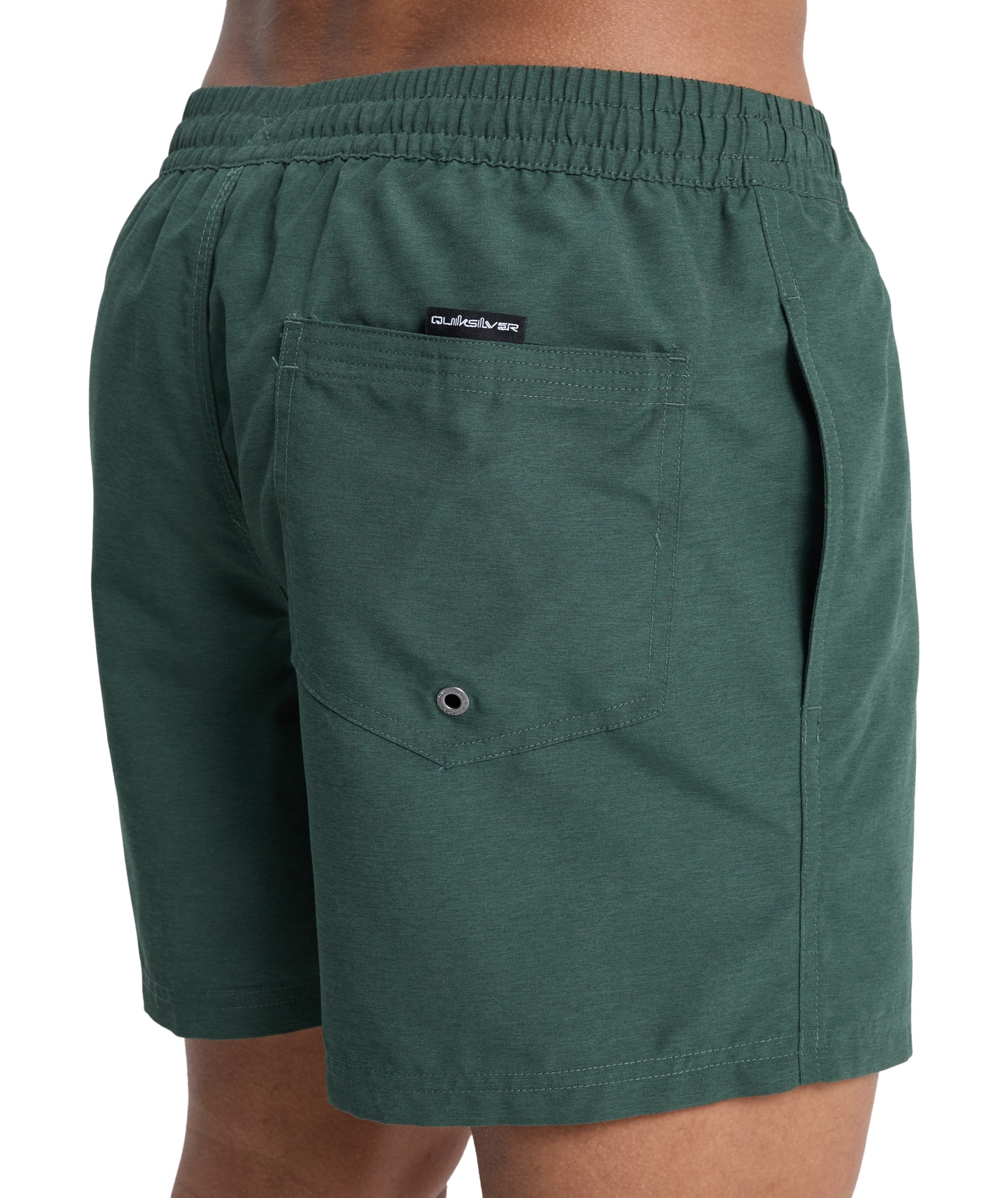 Quiksilver Short de bain »EVERYDAY VOLLEY 15« apparence unie, avec détails contrastés, coupe droite