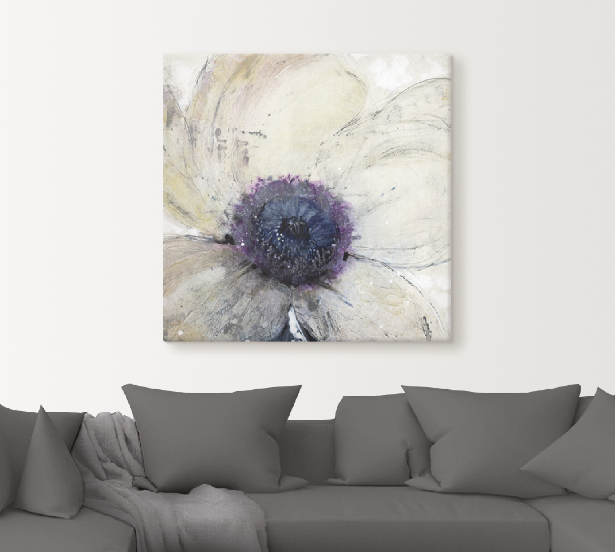 Artland Wandbild »Blumenfluss II« Blumen 1 Stk. tlg. als Alubild, Leinwandbild in verschied. Grössen