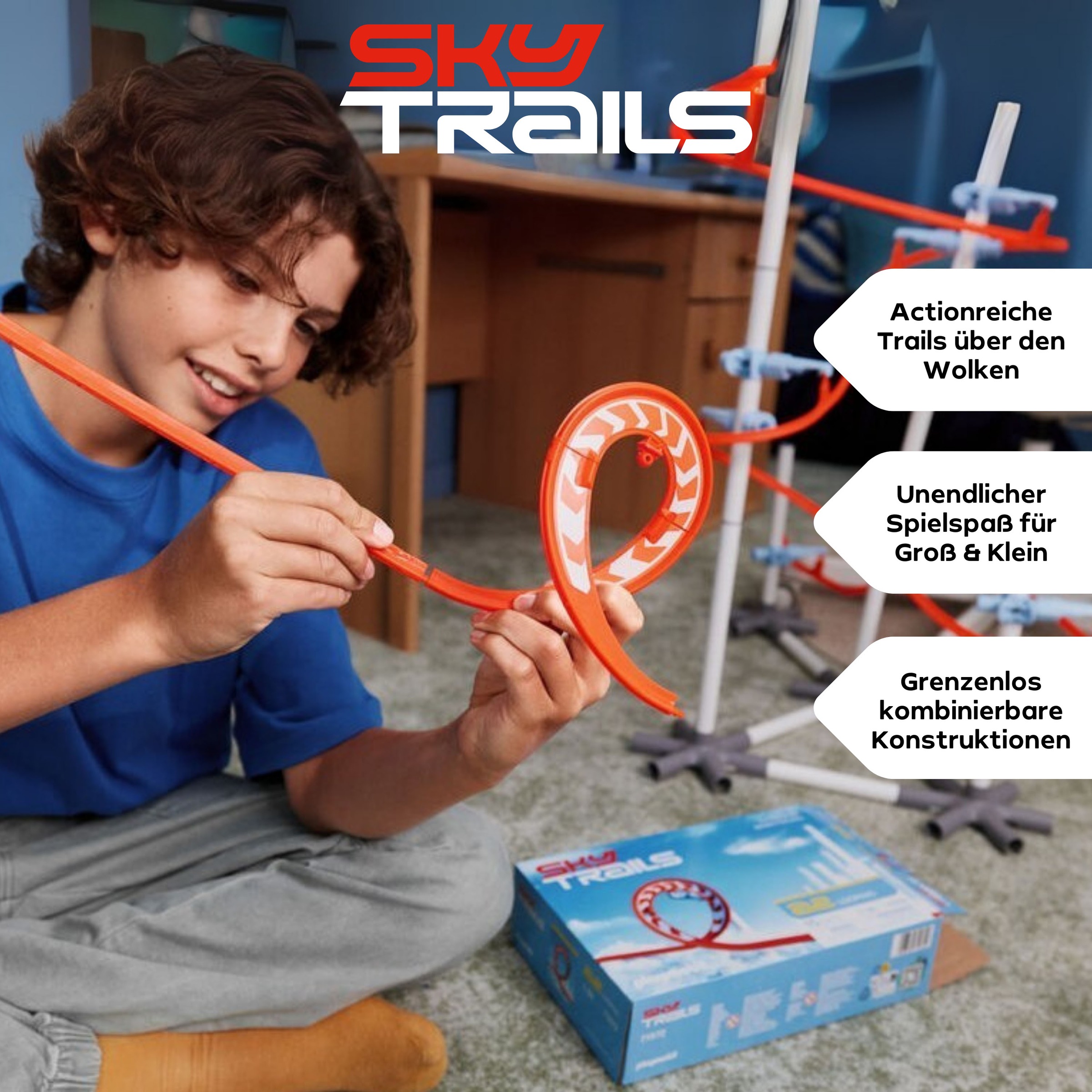 Playmobil® Konstruktions-Spielset »Looping a2 (71972), Sky Trails« Made in Europe