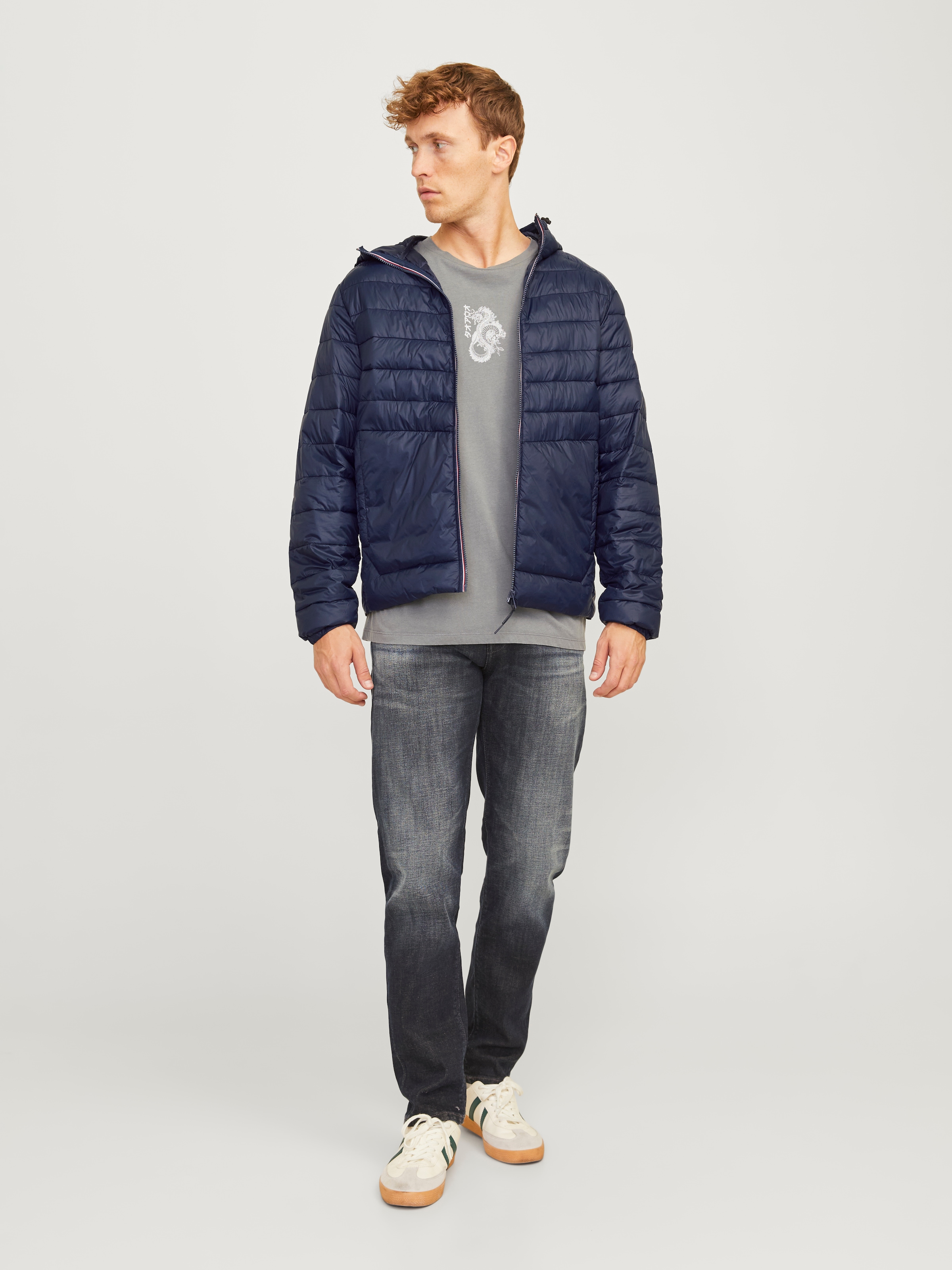 Jack & Jones Steppjacke »JJESPRINT PUFFER HOOD NOOS«, mit Kapuze