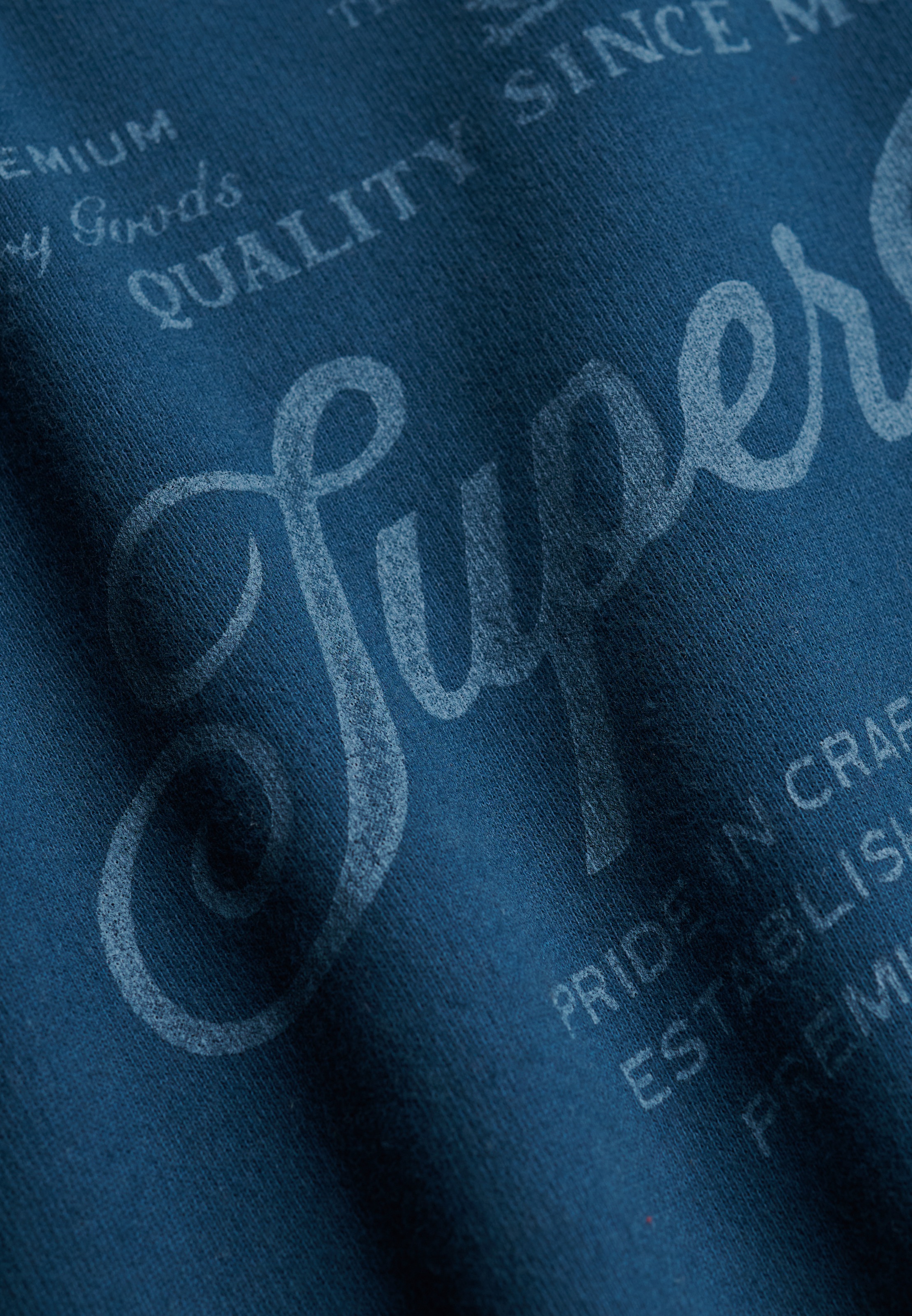 Superdry Sweat-shirt »VINTAGE WORKWEAR CREW«, mélange coton, coupe décontractée
