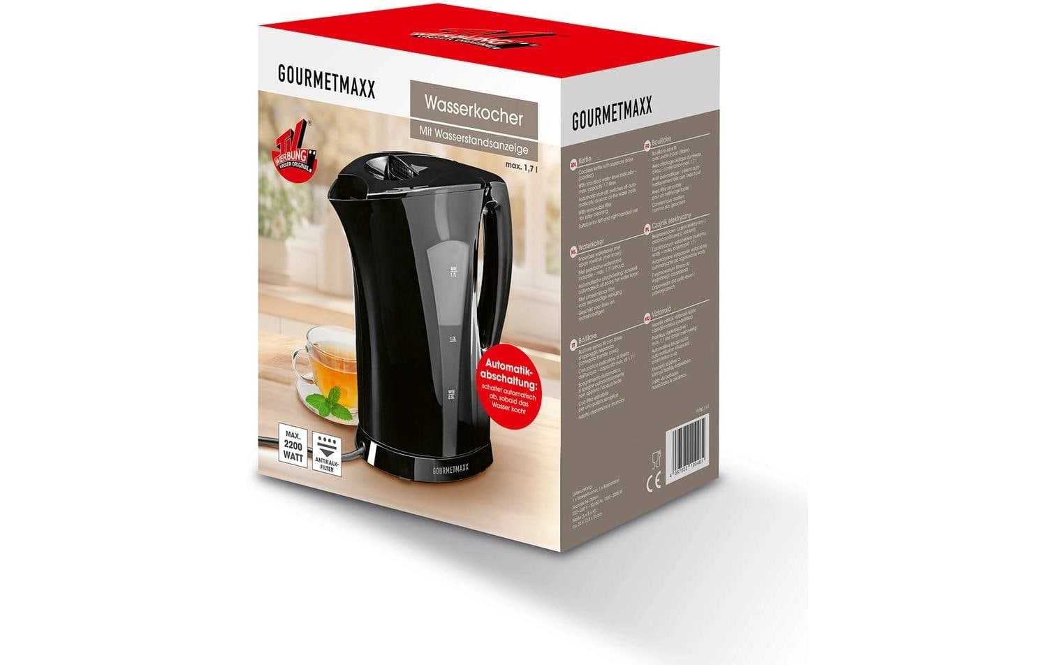 GOURMETmaxx Chauffe-eau »1,7 l« 1,7 l