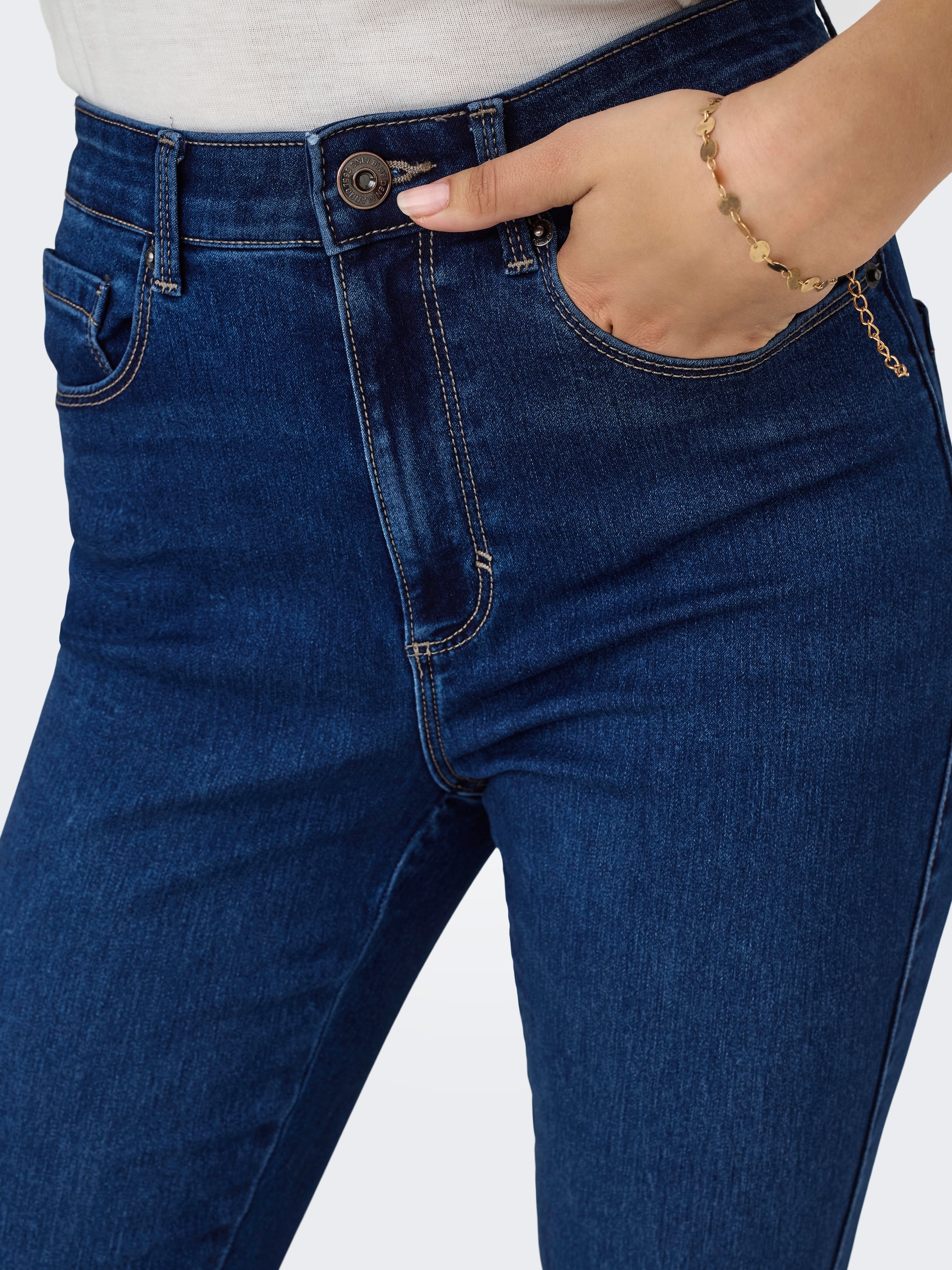 ONLY Skinny-fit-Jeans »ONLRAY HIGH WAIST SKINNY DNM BOX«
