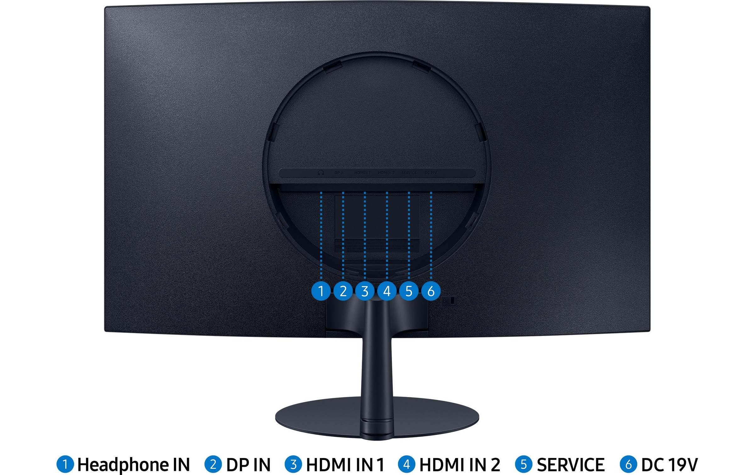 Samsung Curved-LED-Monitor »LS27C390EAUXEN«, 68,31 cm/27 Zoll, 1920 x 1080 px, Full HD