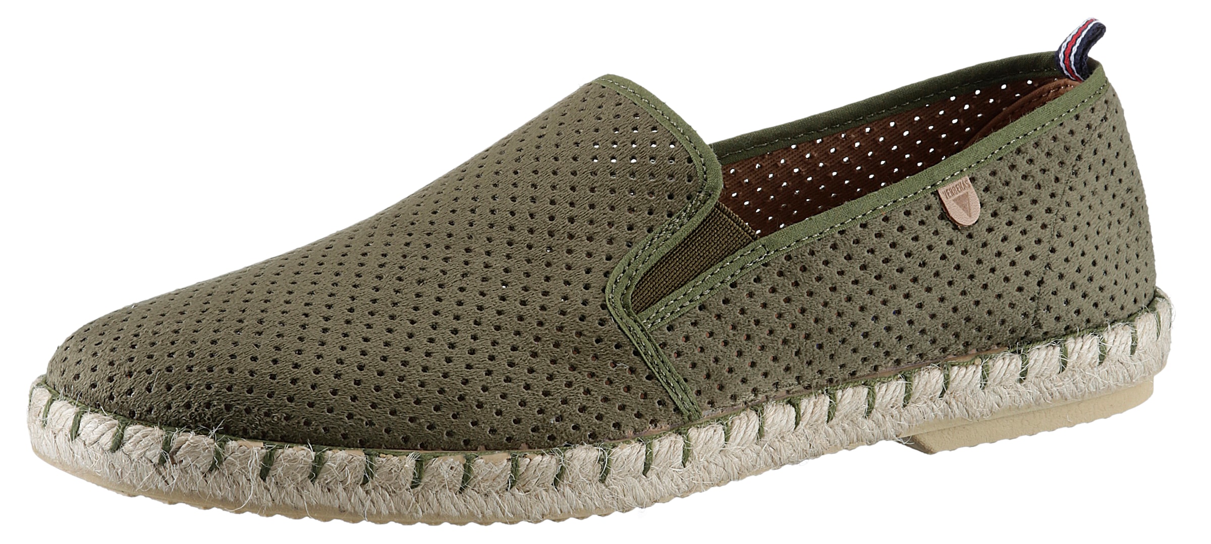 VERBENAS Espadrille »Tom Pacific«, Loafer, Slipper, Sommerschuh, Strandschuh mit Stretcheinsätze