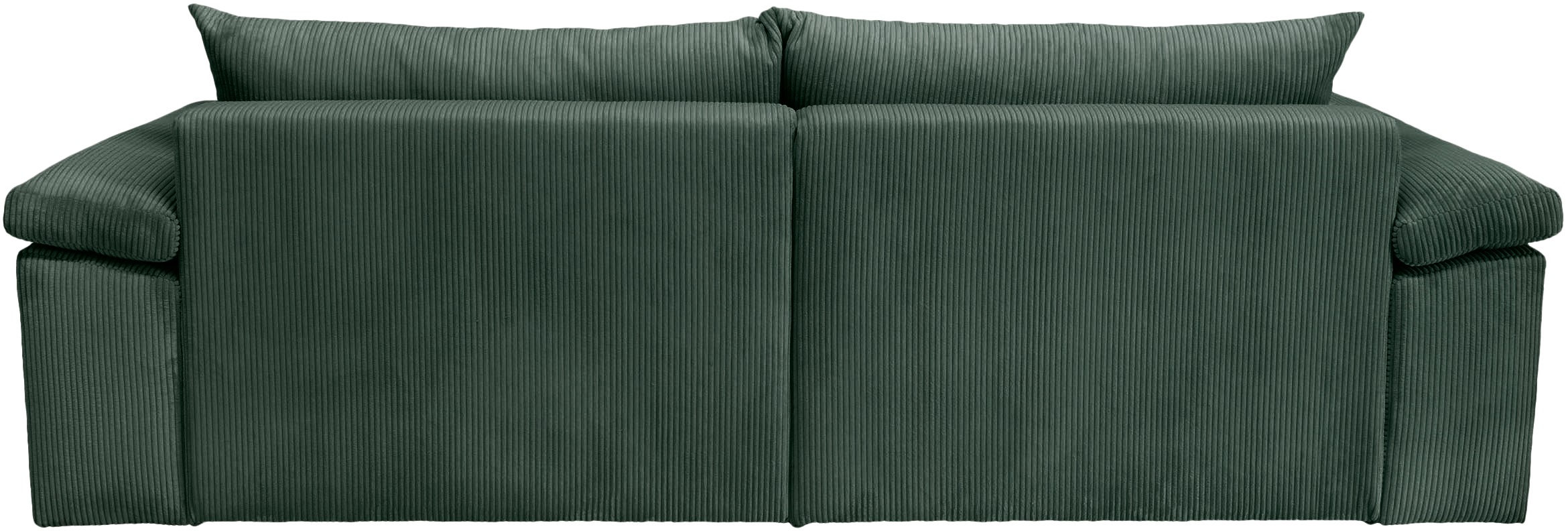 Home affaire Big-Sofa »Soft&Cosy XL, B: 246 cm - OTTO. Verlässliche Qualität.« Mega-Sofa, Cord oder Chenille-Struktur, mit Federkern & 4 Zierkissen