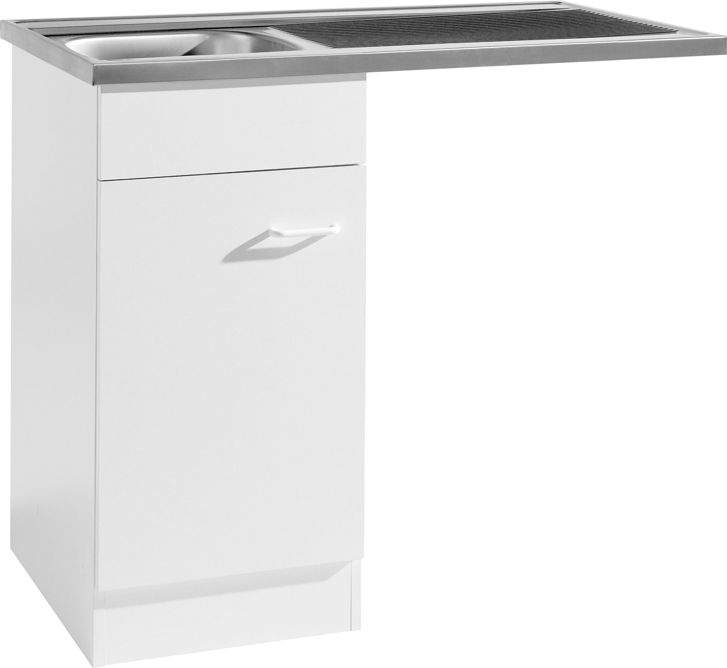 KOCHSTATION Spülenschrank »KS-Elster« Spülzentrum für Geschirrspüler, ohne Front B/H/T: ca. 100/85/60 cm