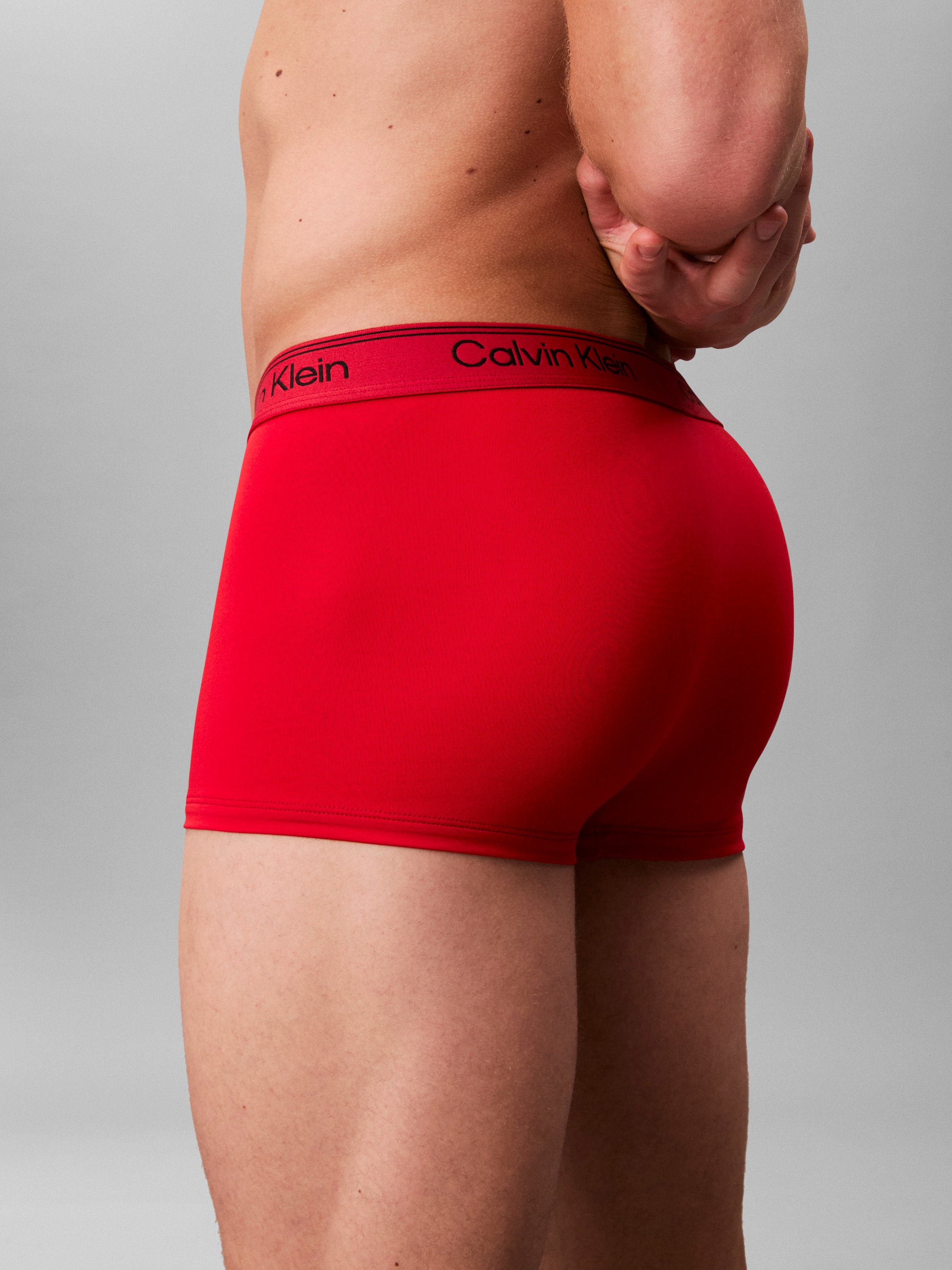 Calvin Klein Underwear Tronc »LOW RISE TRUNK 3PK« Packung, 3er, 3 cuis mit Logo-Stretchbund