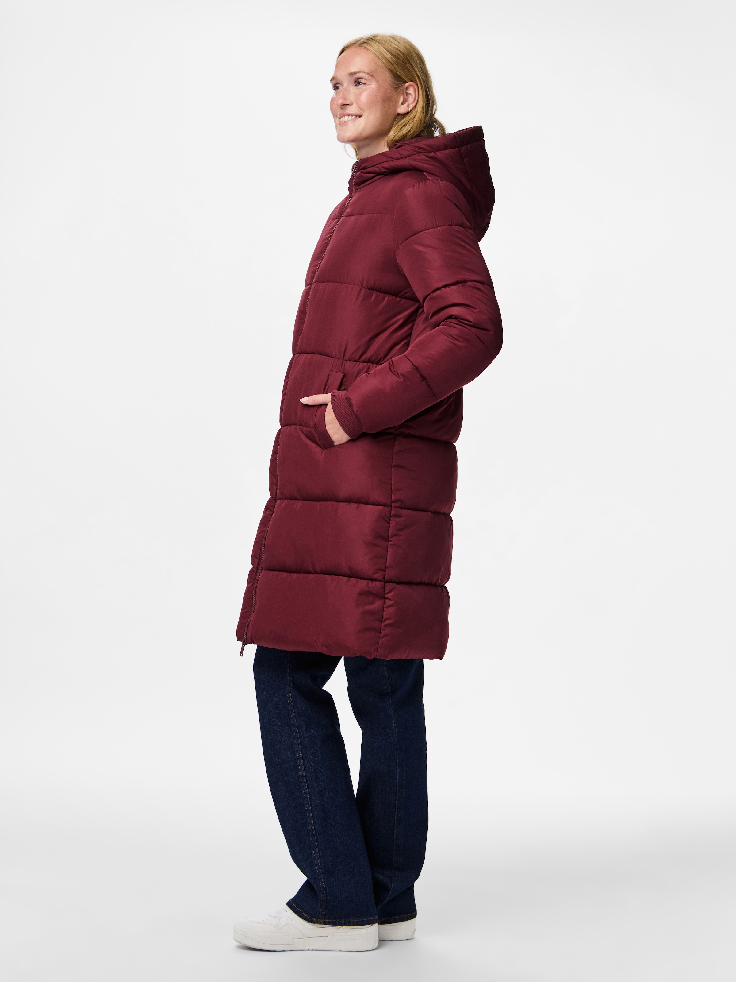 pieces Steppmantel »PCBEE NEW LONG PUFFER JACKET NOOS BC«