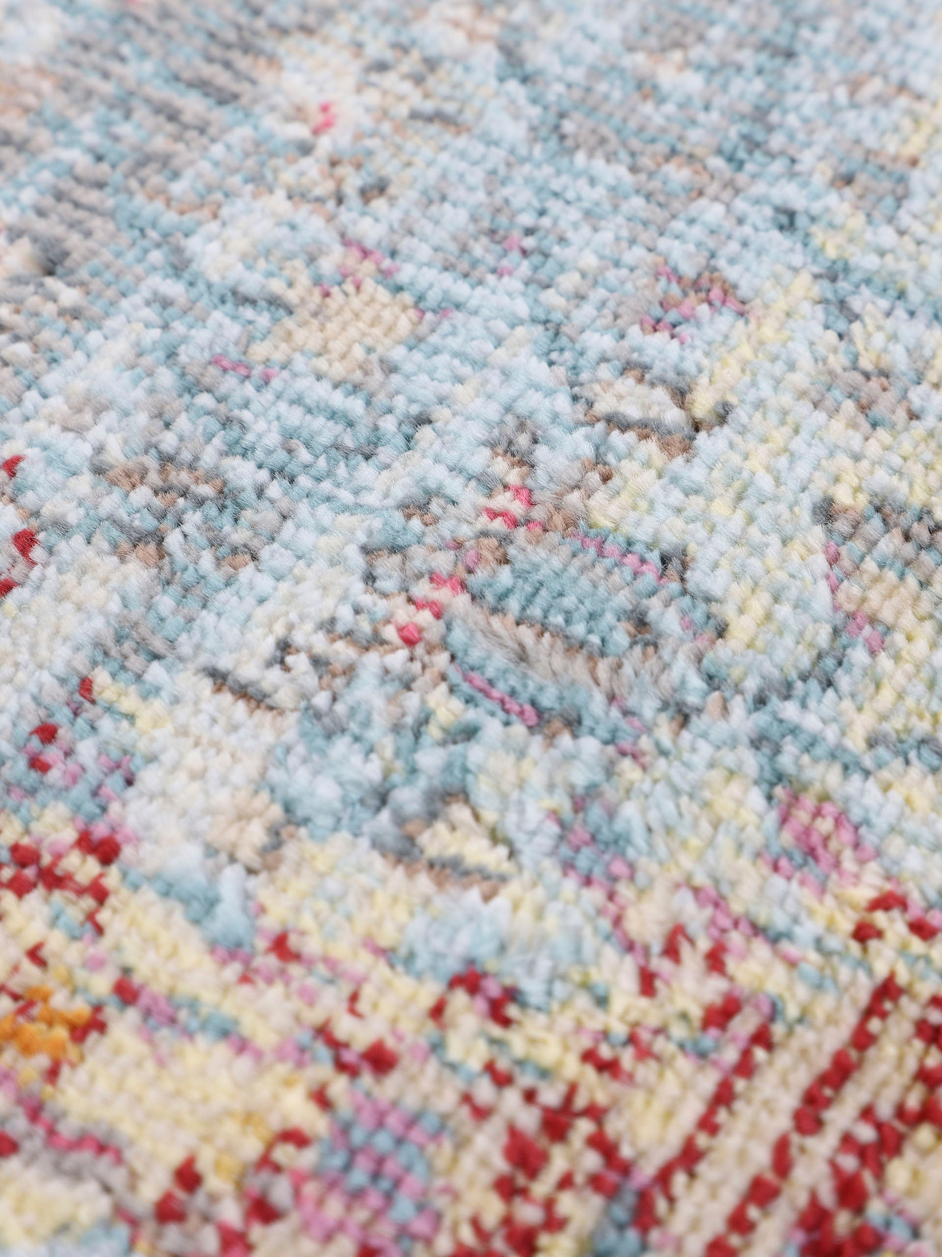 carpetfine Teppich »Esha«, rund, Vintage Orient Look, in schöner Farbgebung, Wohnzimmer