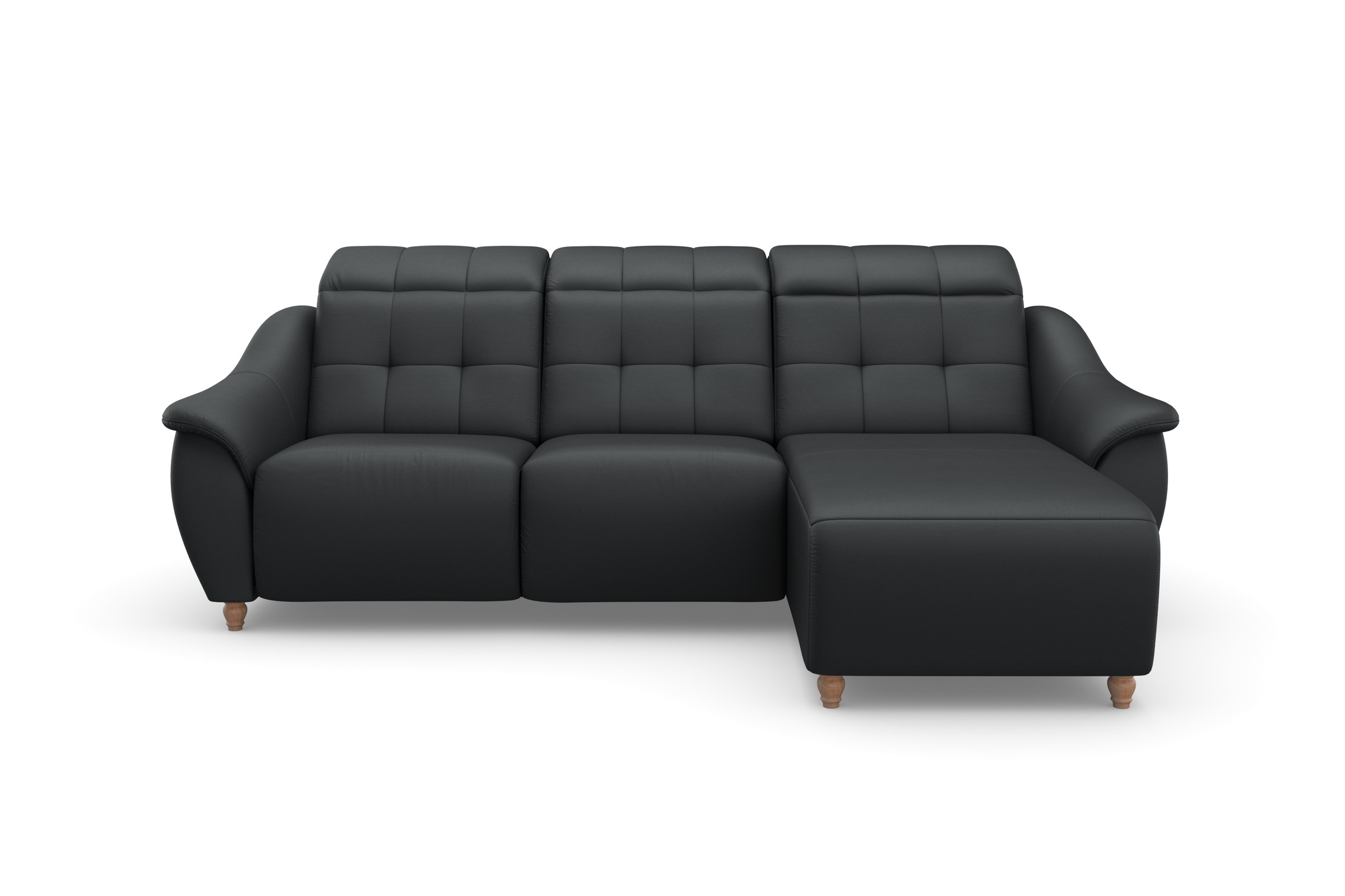 Home affaire Ecksofa »Boston L-Form«, (2 St.), Kopfteilverstellung an jeder Sitzfläche, wahlweise Relaxfunktion