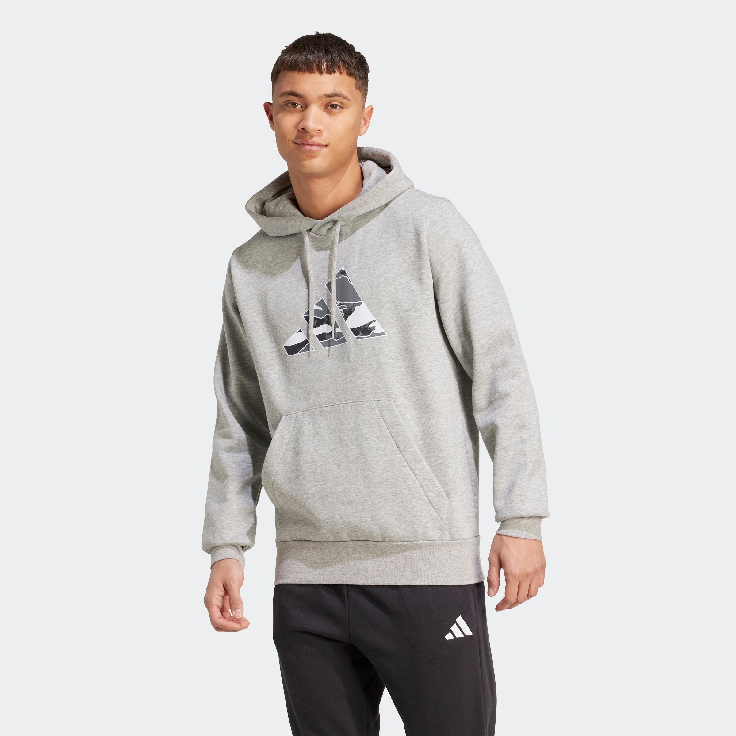 Image of adidas Sportswear Kapuzensweatshirt "TARNMUSTER"
