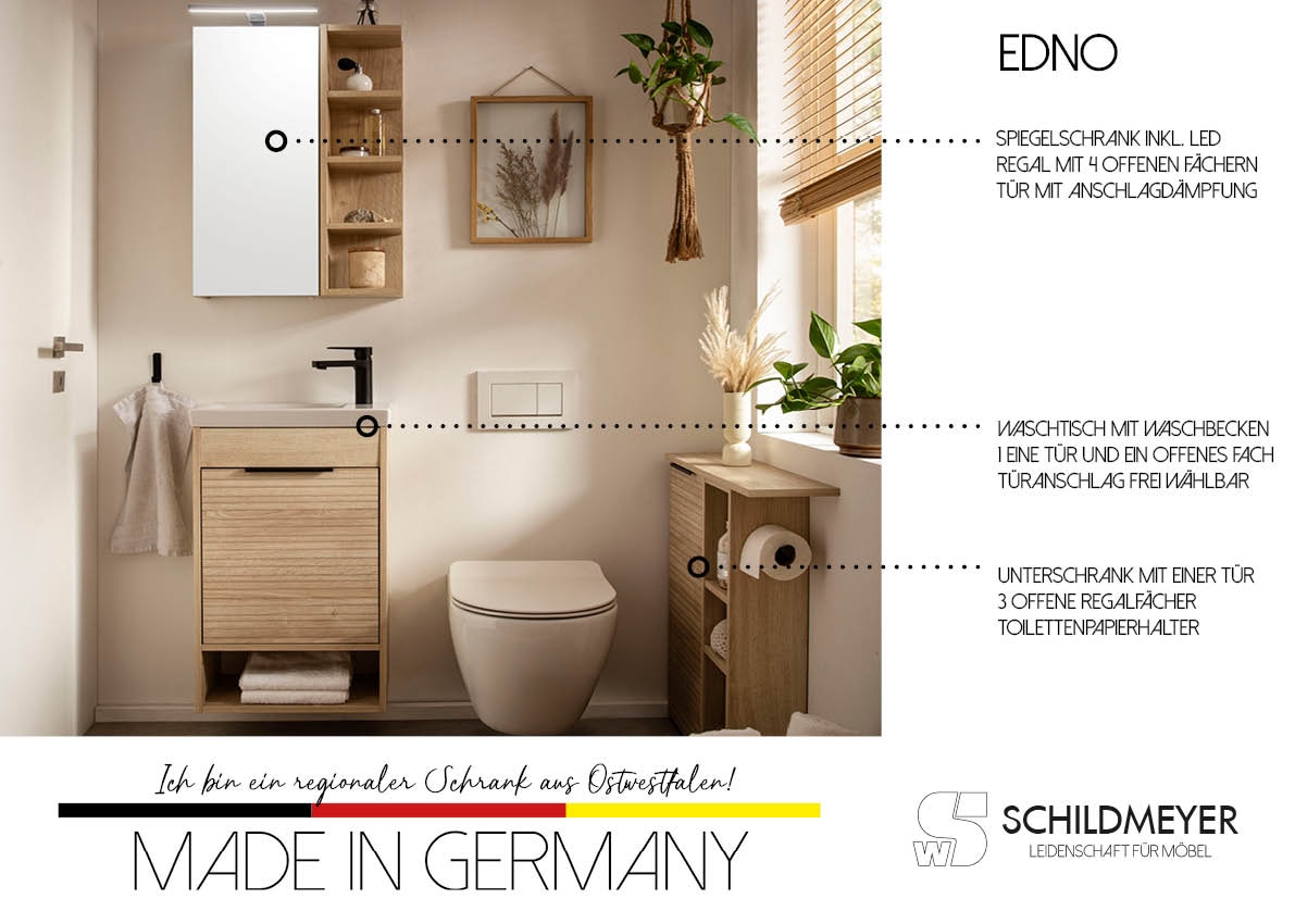 Schildmeyer Table de lavage »Mads, Waschtisch, Breite 45 cm« 1 cuis tlg.