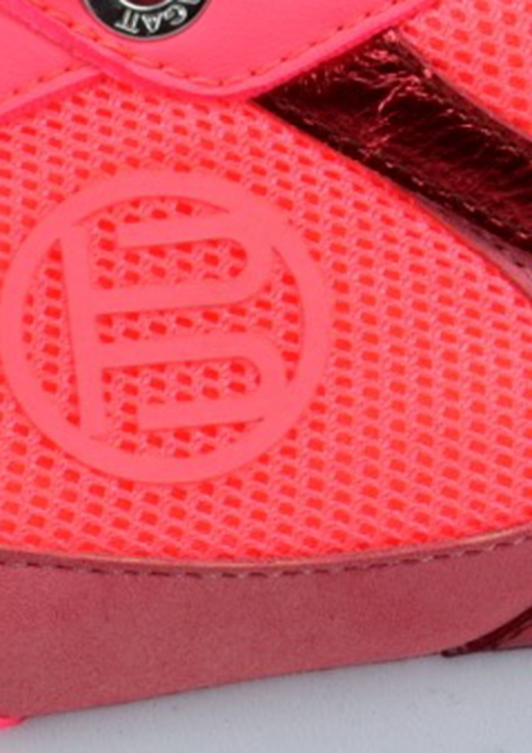 BAGATT Plateausneaker, modische Metallic-Einsätzen, Freizeitschuh, Halbschuh, Schnürschuh