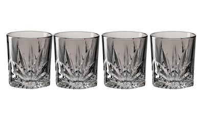 Whiskyglas »SOF Capri 220ml grau«, (4 tlg.)