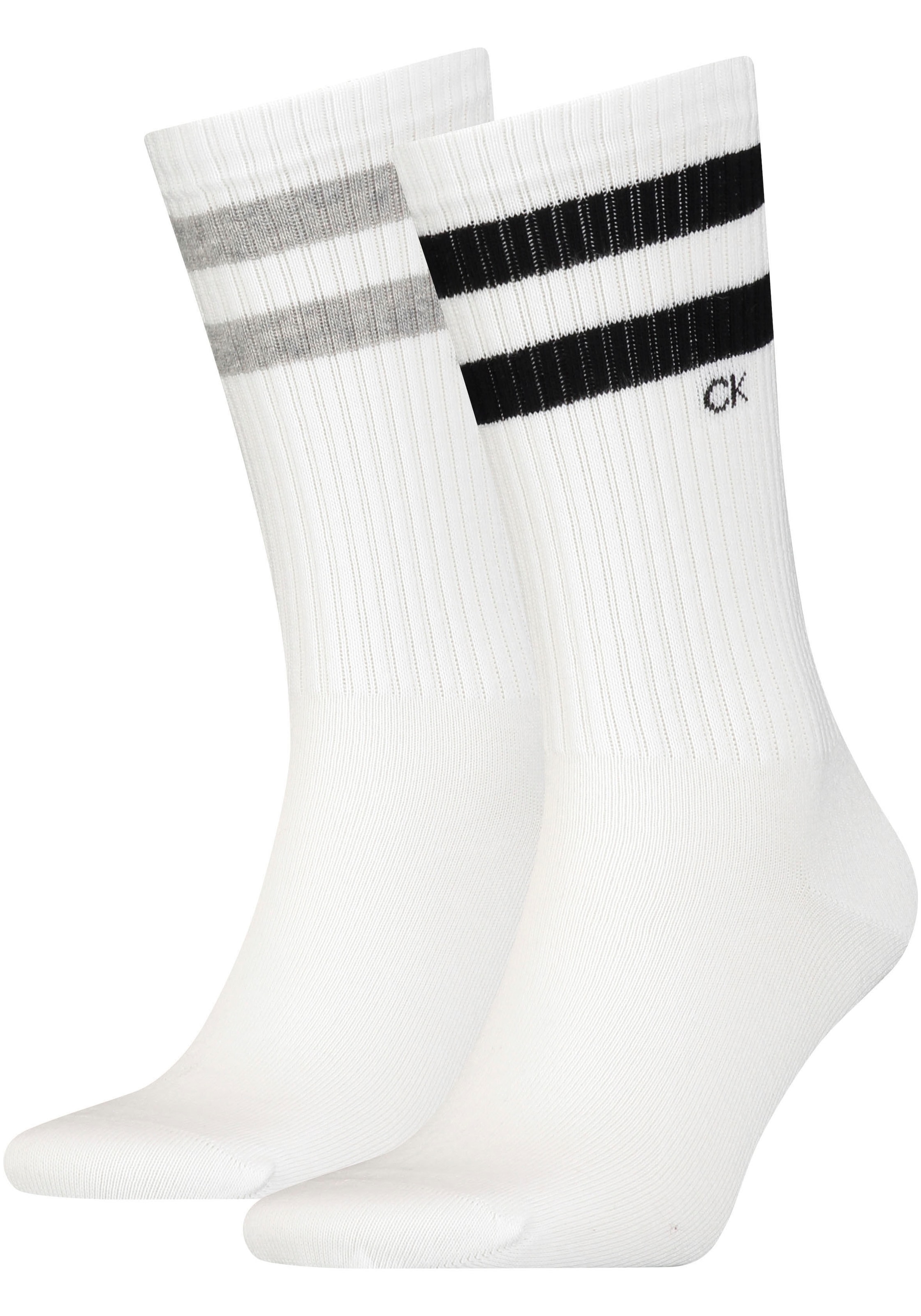 Socken, mit dezenter Logoprägung