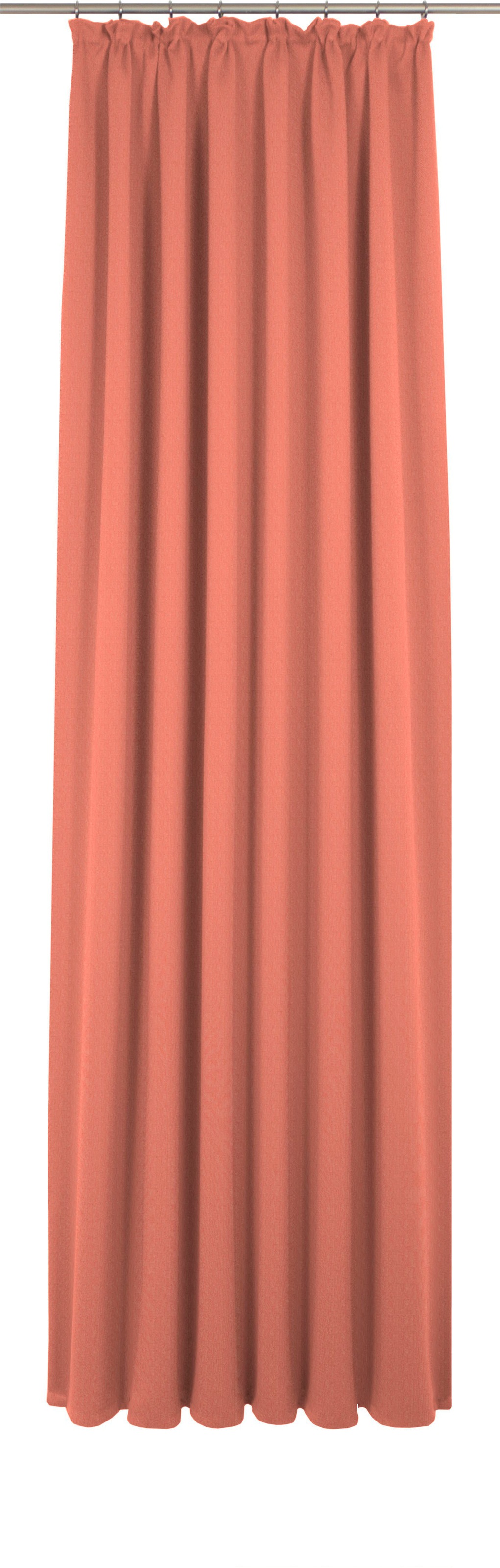 Image of Adam Vorhang "Uni Collection light, nach Wunschmass" Kräuselband 1 Stk. tlg. aus 100% Bio-Baumwolle, Vorhang nach Wunschmass