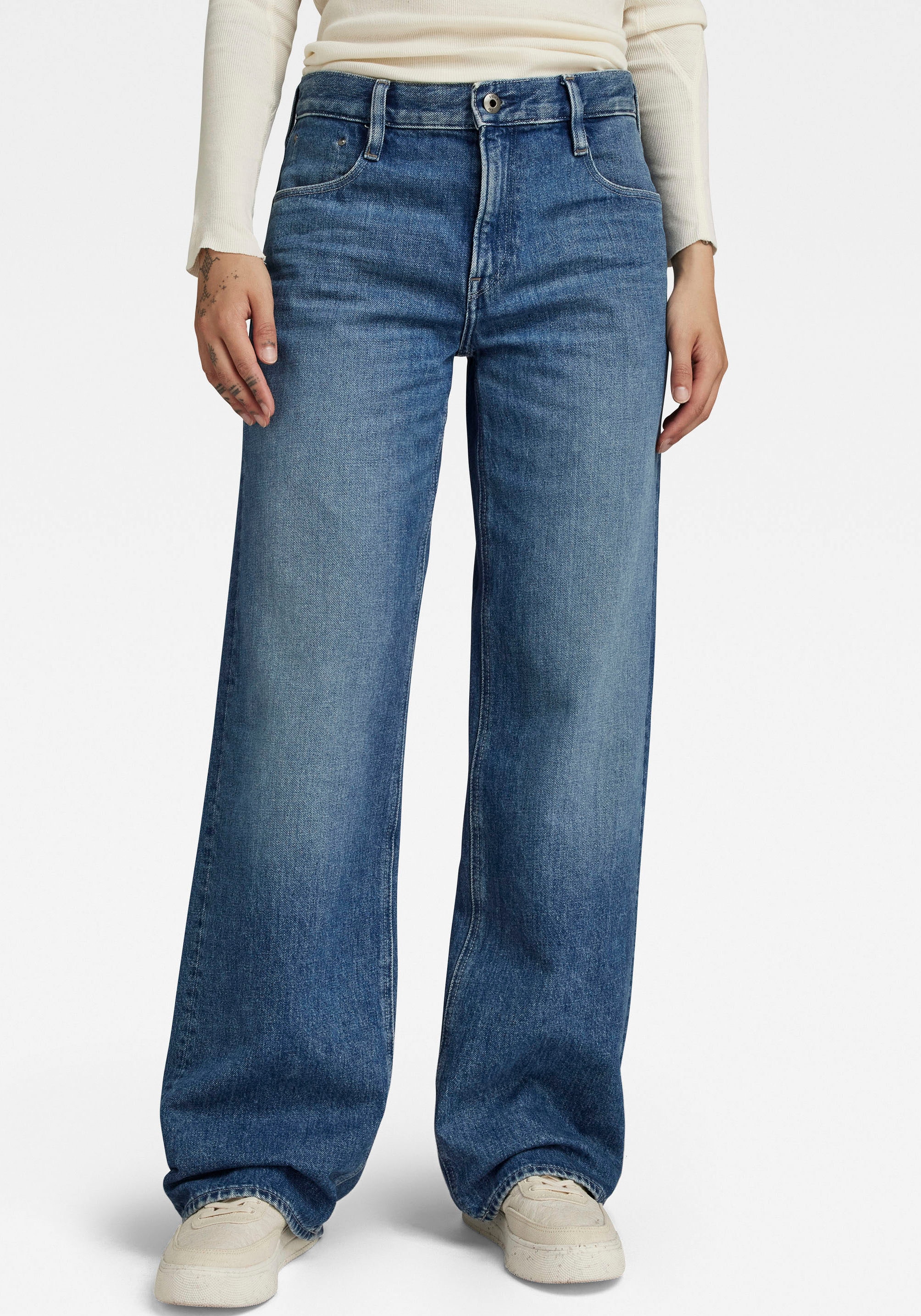 Image of G-STAR Weite Jeans "Jeans Judee Straight"