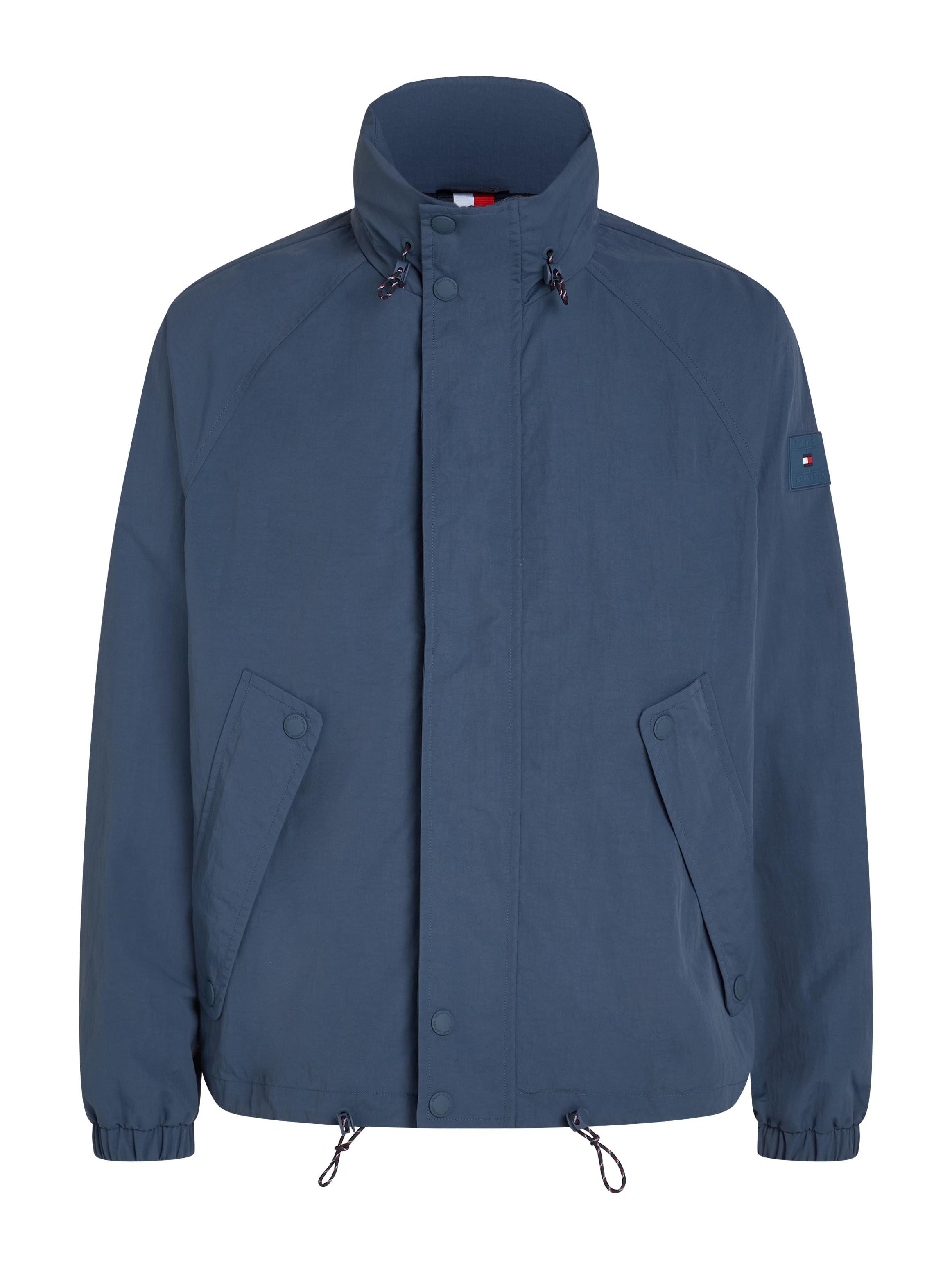 Tommy Hilfiger Blouson »REGATTA JACKET«, mit Kapuze, wasserabweisend, hochgeschlossen, mit verstaubarer Kapuze