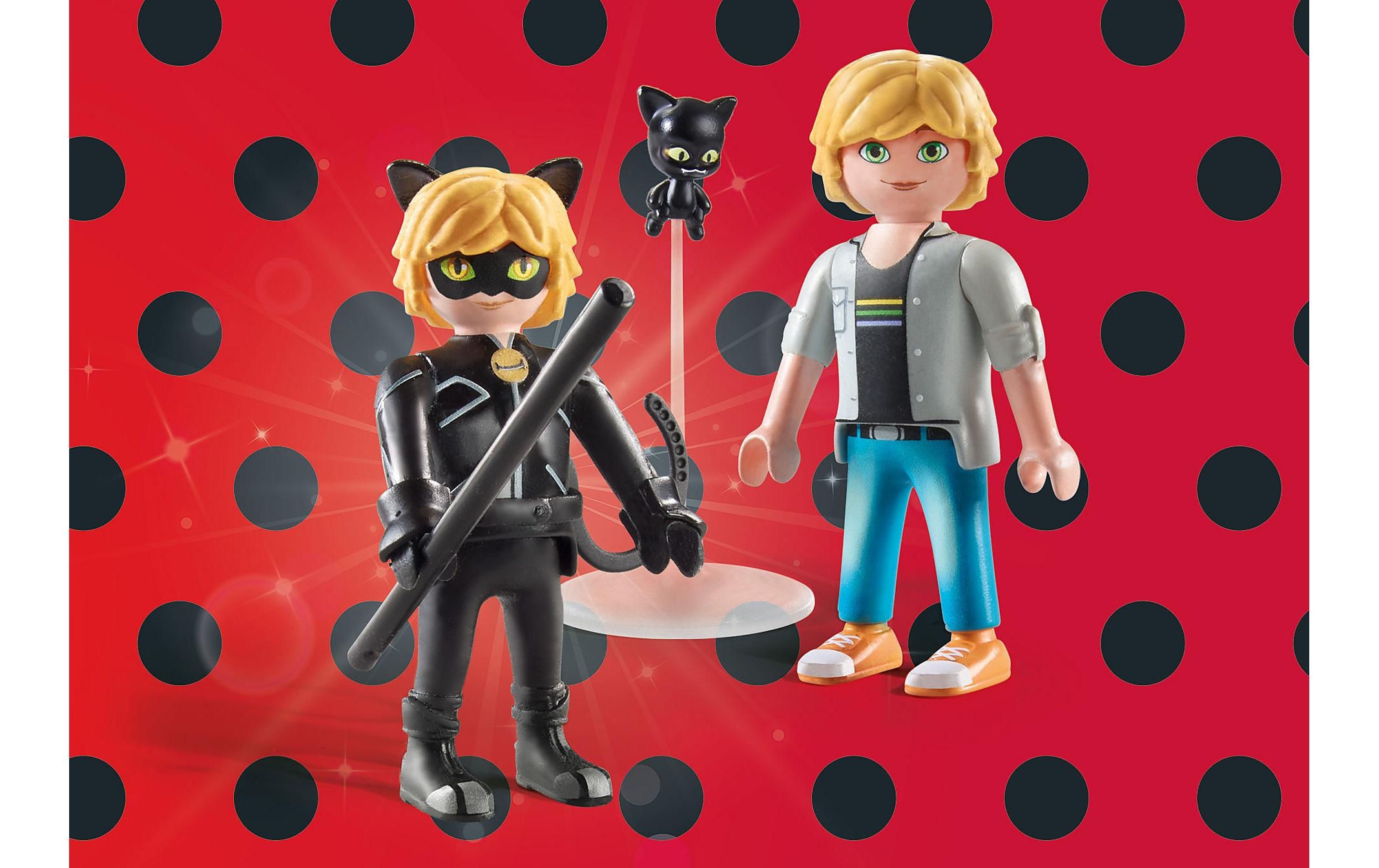 Playmobil® Briques de jeu »Miraculous Adrien & Cat Noir 71337«