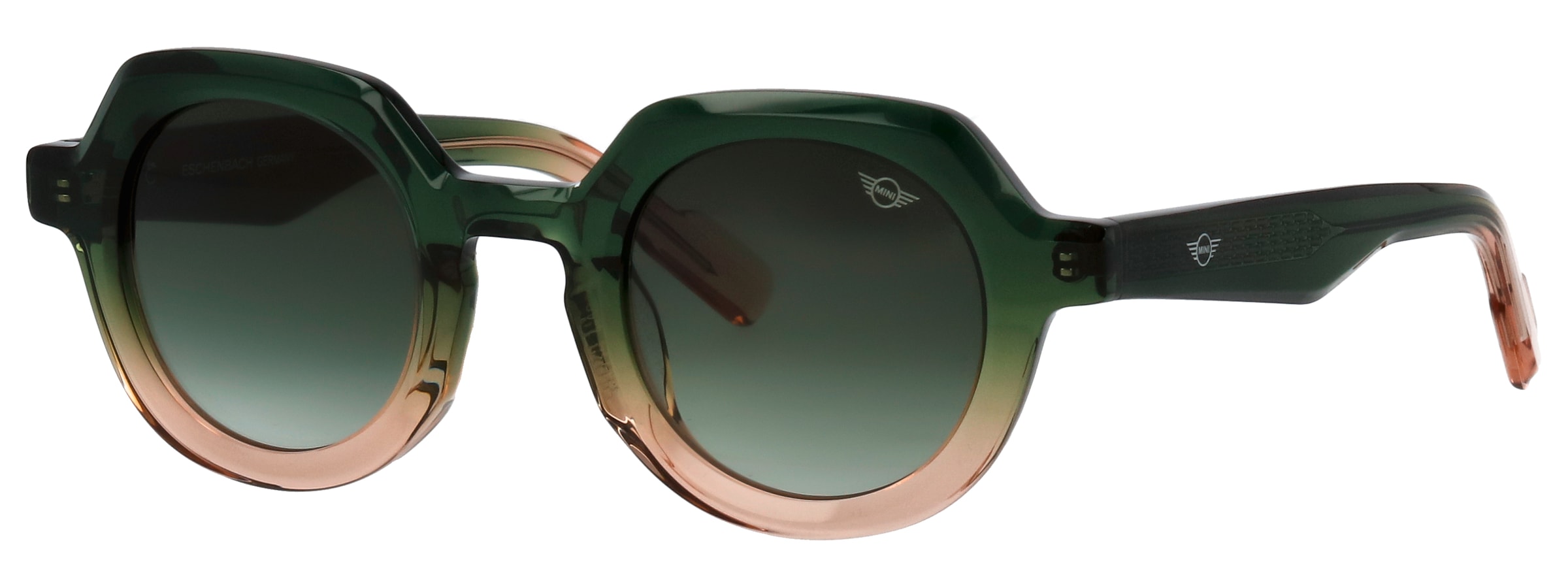 Image of MINI EYEWEAR Sonnenbrille "Modell 746036" Form Hexagon, Logoschriftzug auf Bügel, Kunststofffassung