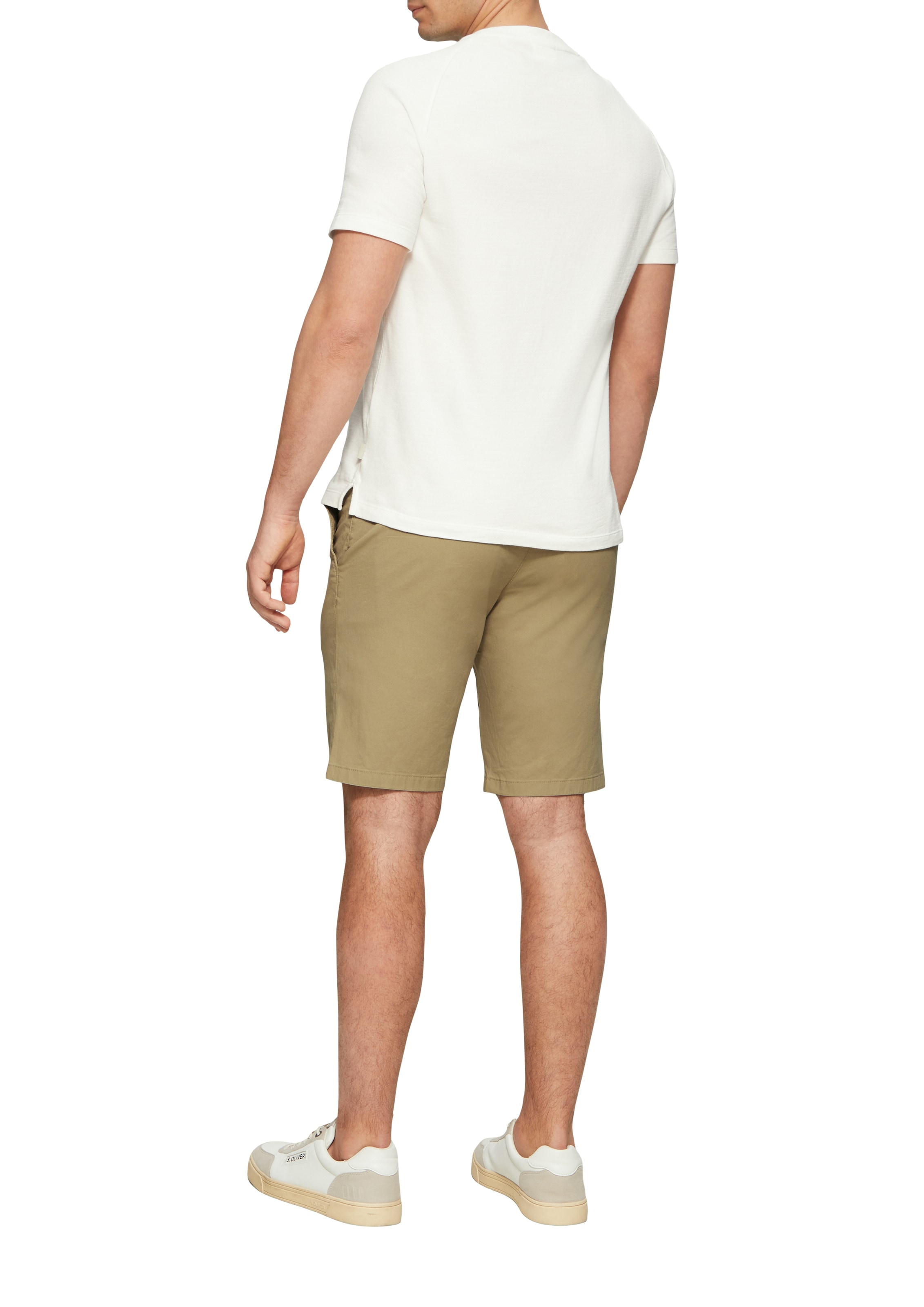 s.Oliver Chinoshorts, Sommerhose mit Waschung