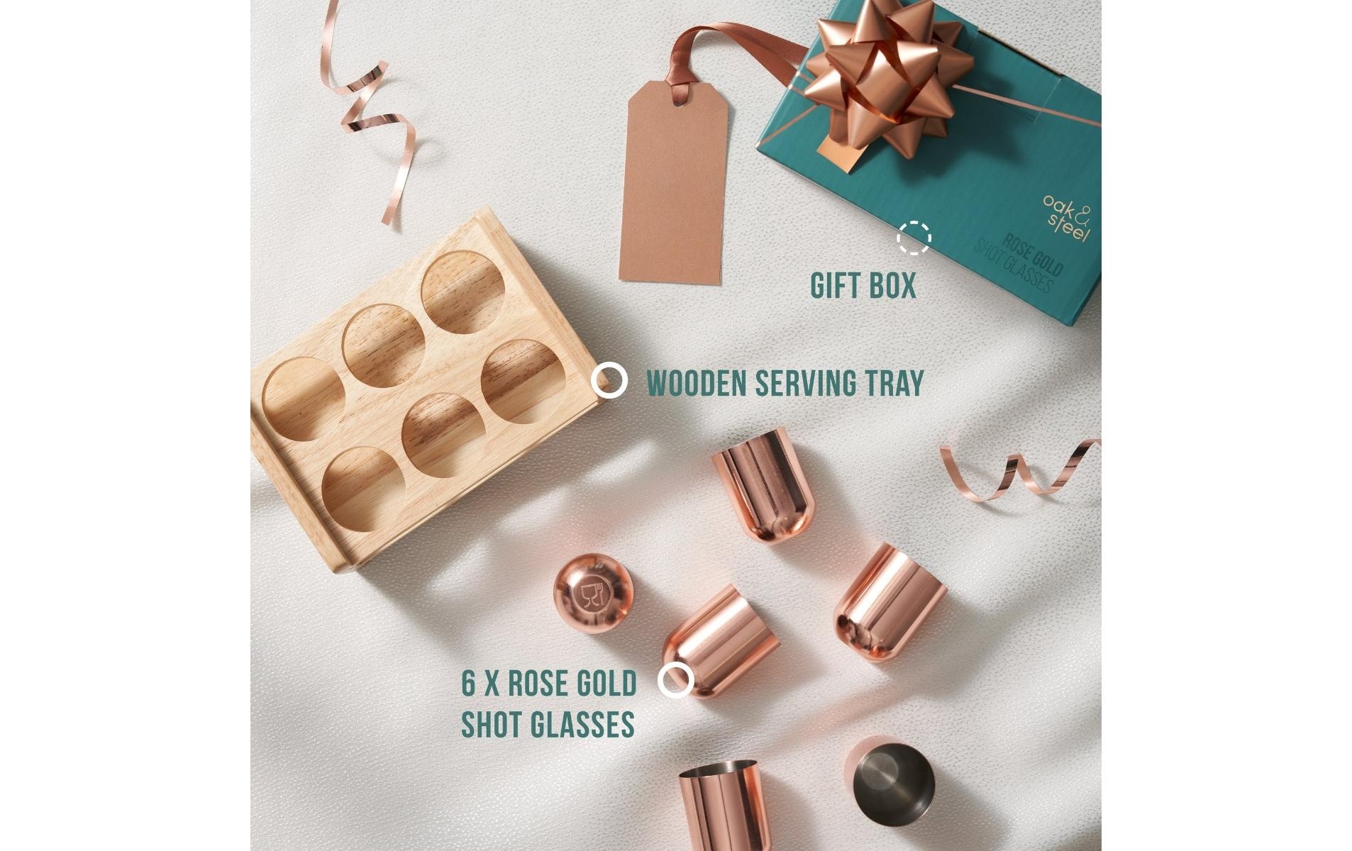   Schnapsglas »Oak & Steel 50 ml, 6 Stück«