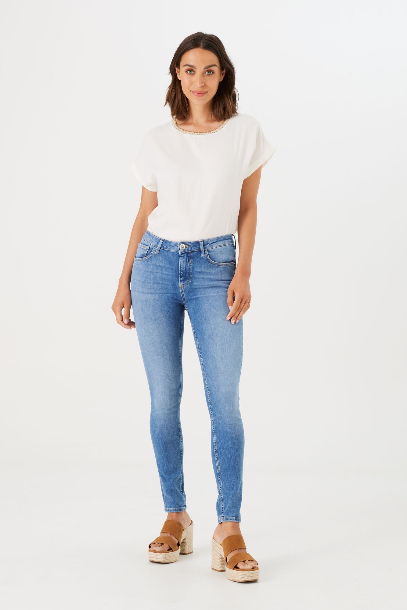 Garcia High-waist-Jeans »Celia superslim«