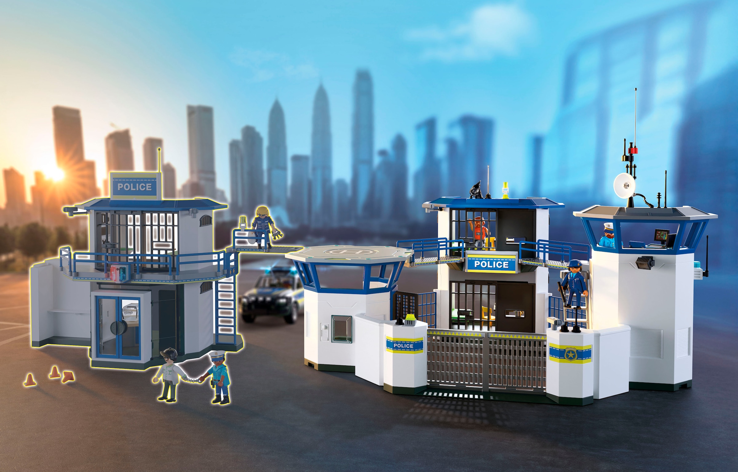 Playmobil® Jeu de construction »Polizei-Kommandozentrale (71873), Action Heroes« Made in Europe