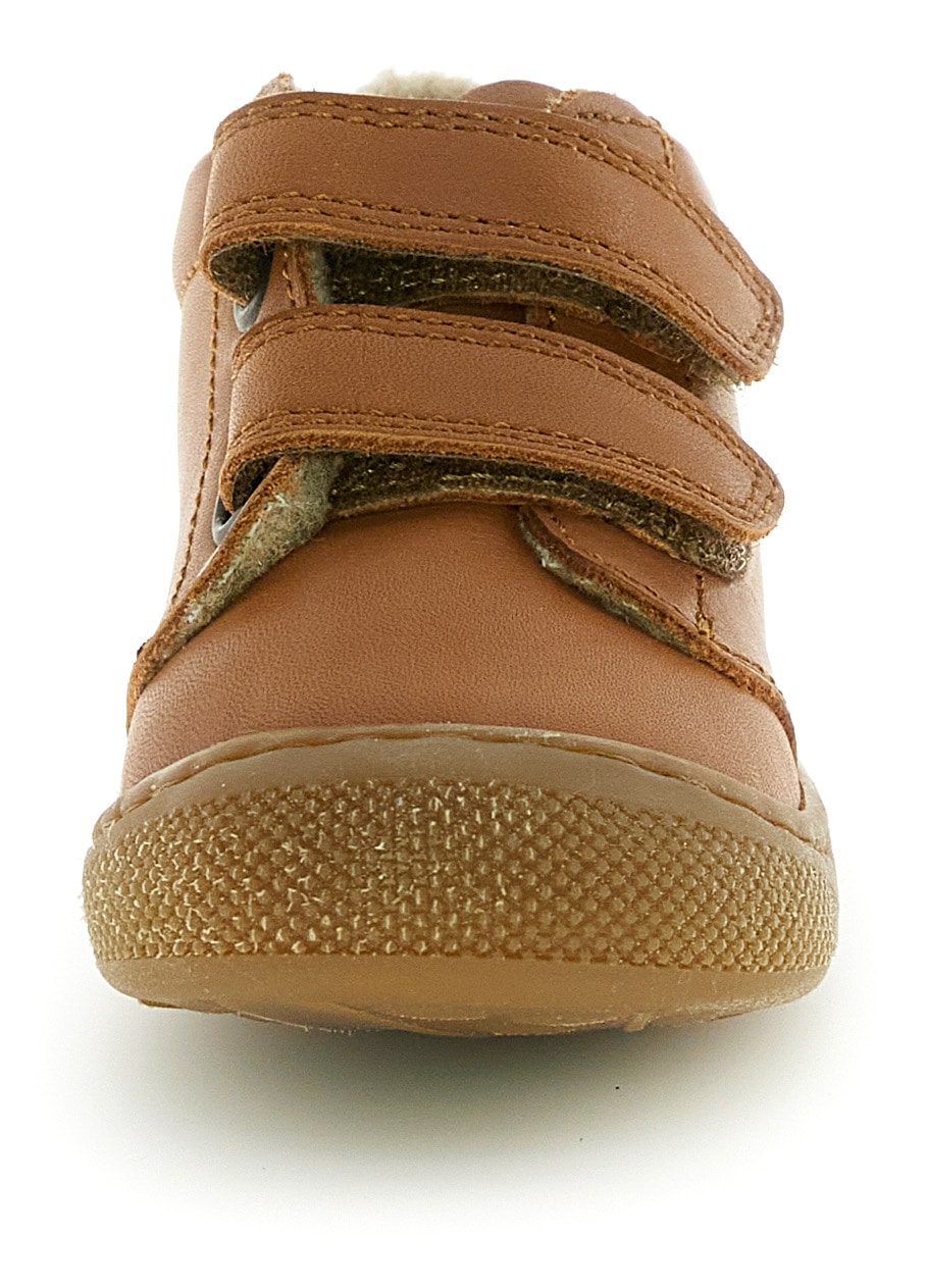 Naturino Chaussures de marche »Cocoon Wide«  chaussure bébé, chaussure à scratch avec doublure en laine, gabarit de taille à télécharger