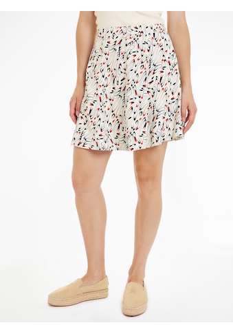 Minirock »SMALL RIBBON SHORT SKIRT«, Webrock mit Allover-Muster