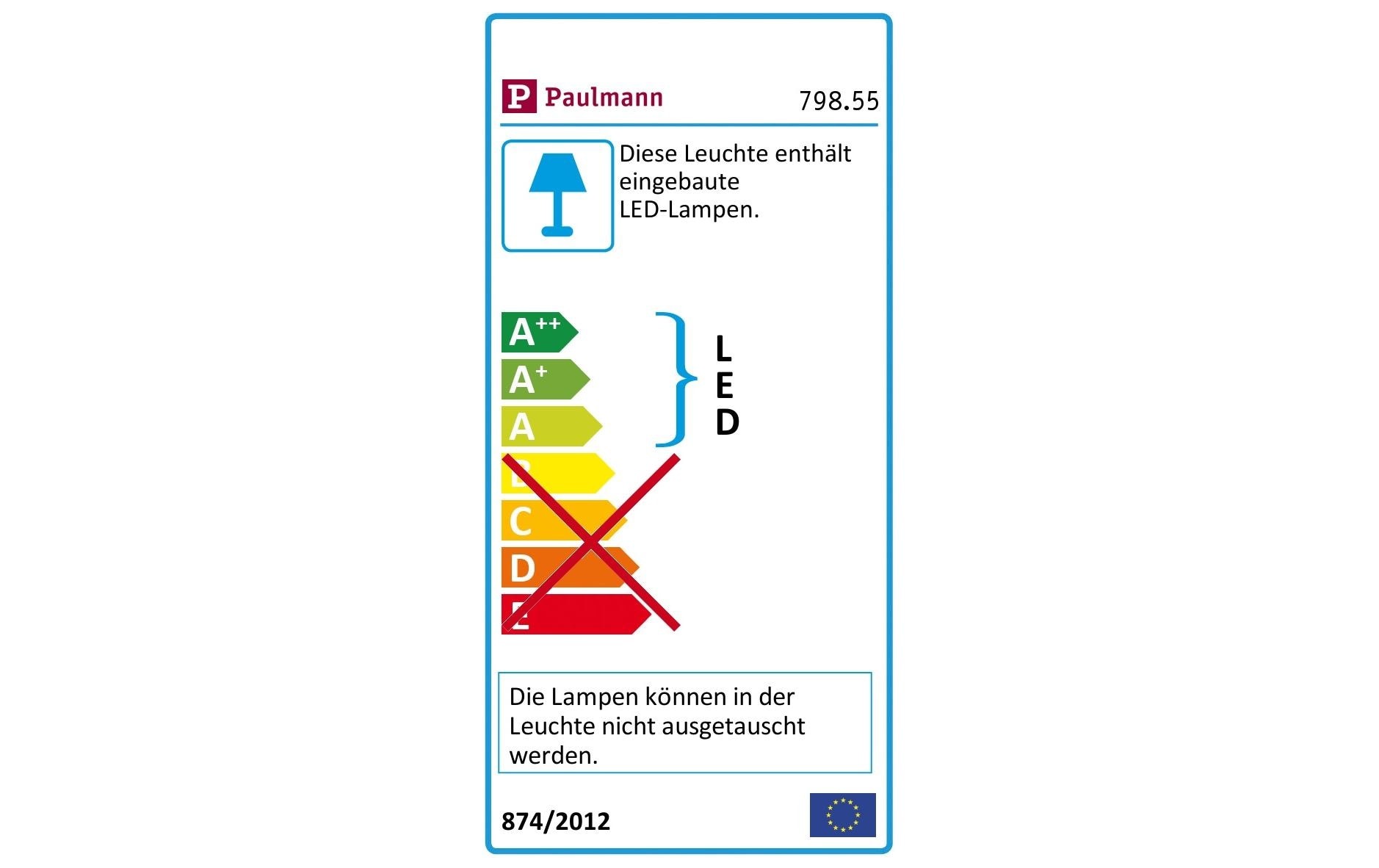 Paulmann LED Deckenleuchte »MaxLED 250 2700« 1 Stk.