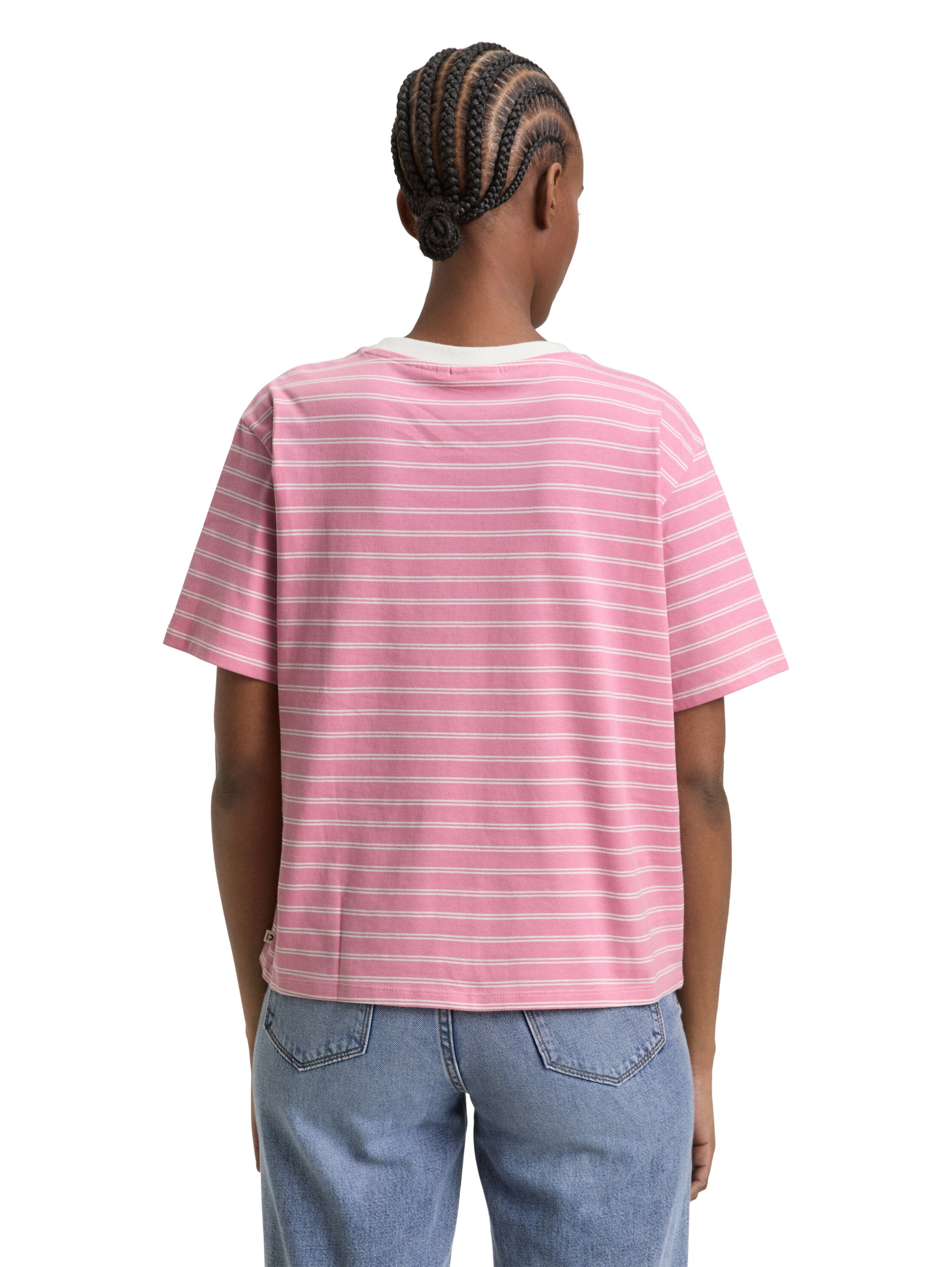 TOM TAILOR Denim T-shirt avec motif à rayures